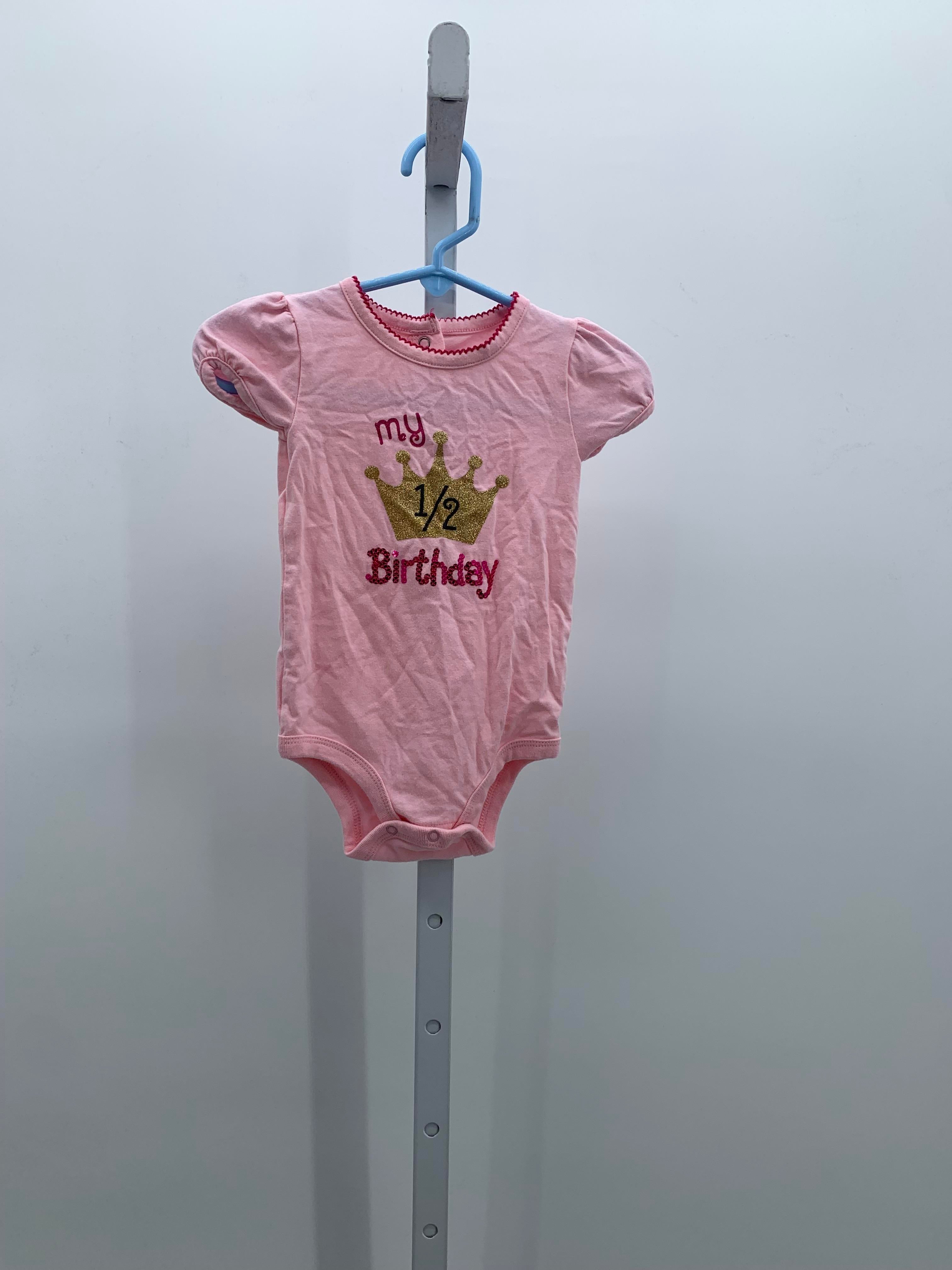 Koala Kids Size 3-6 Months Girls Short Sleeve Shirt