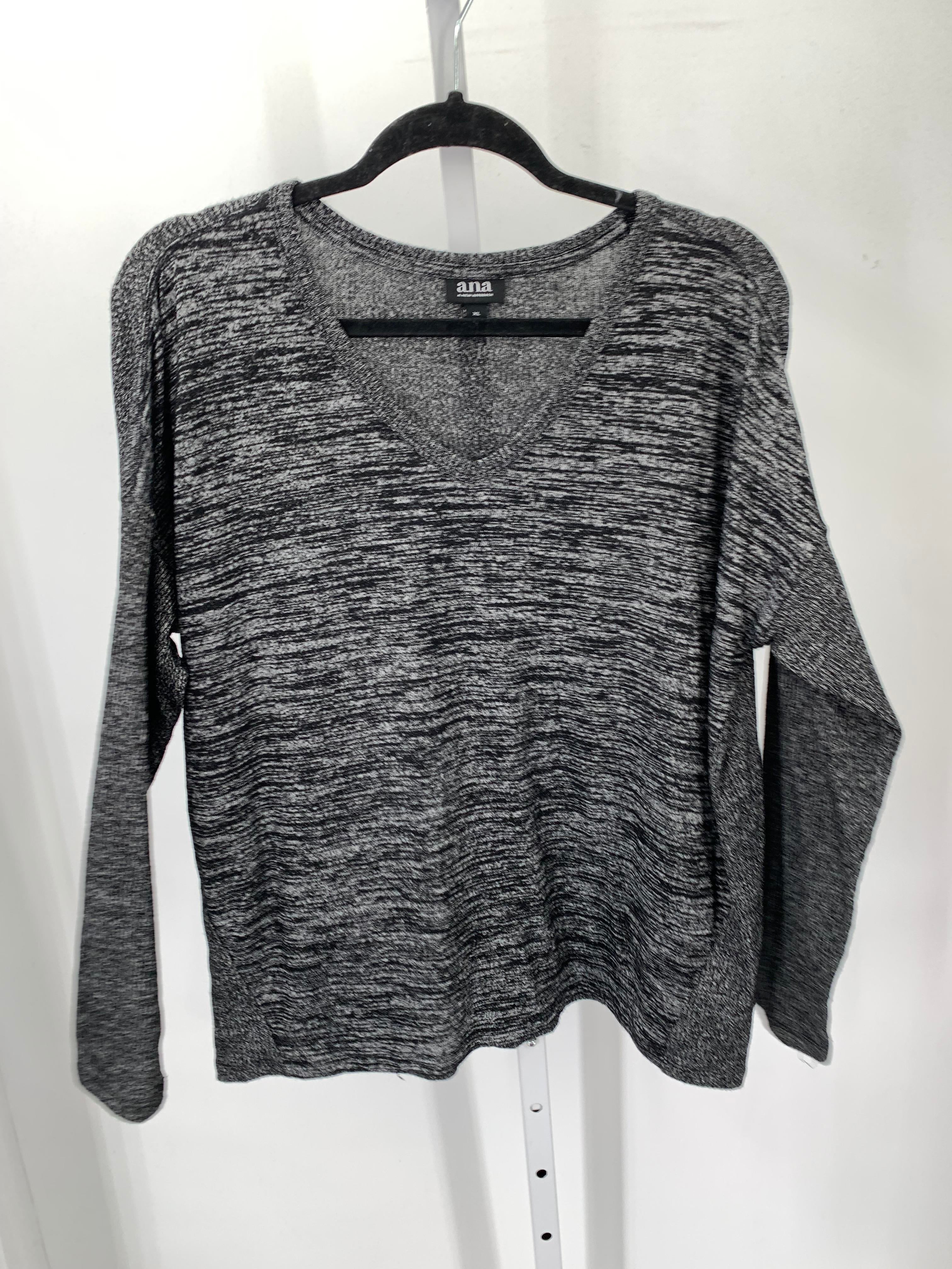 A.N.A. Size Extra Large Misses Long Sleeve Shirt