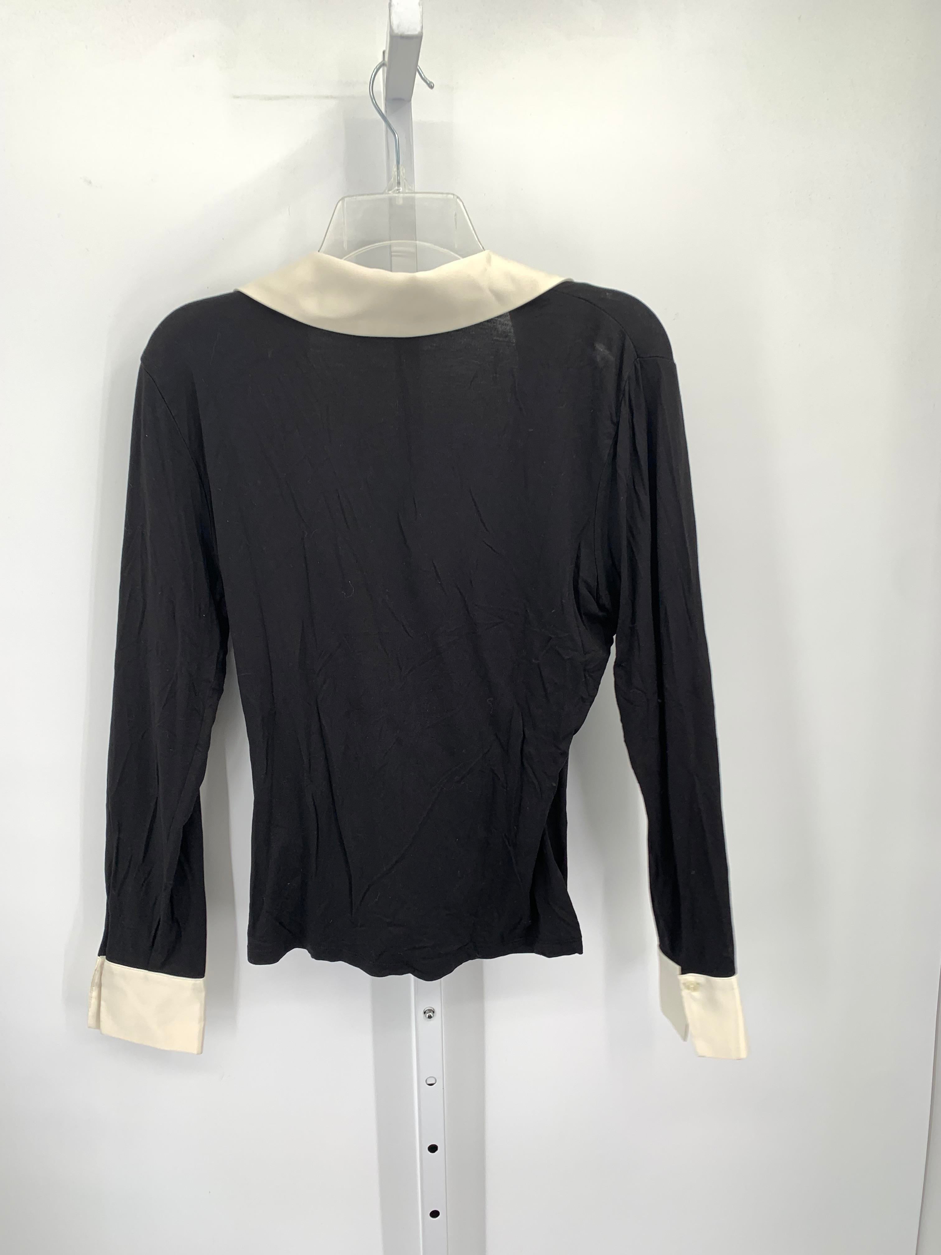 Talbots Size Medium Misses Long Sleeve Shirt