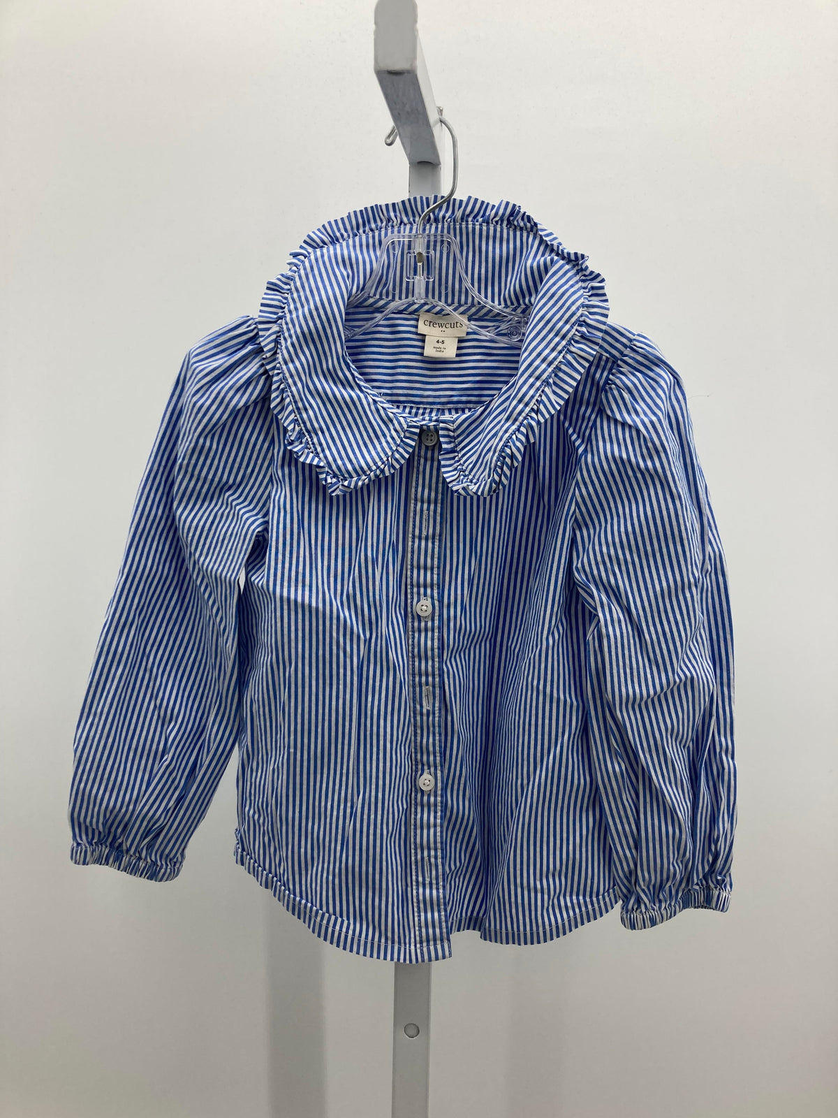 crewcuts Size 4-5 Girls Long Sleeve Shirt