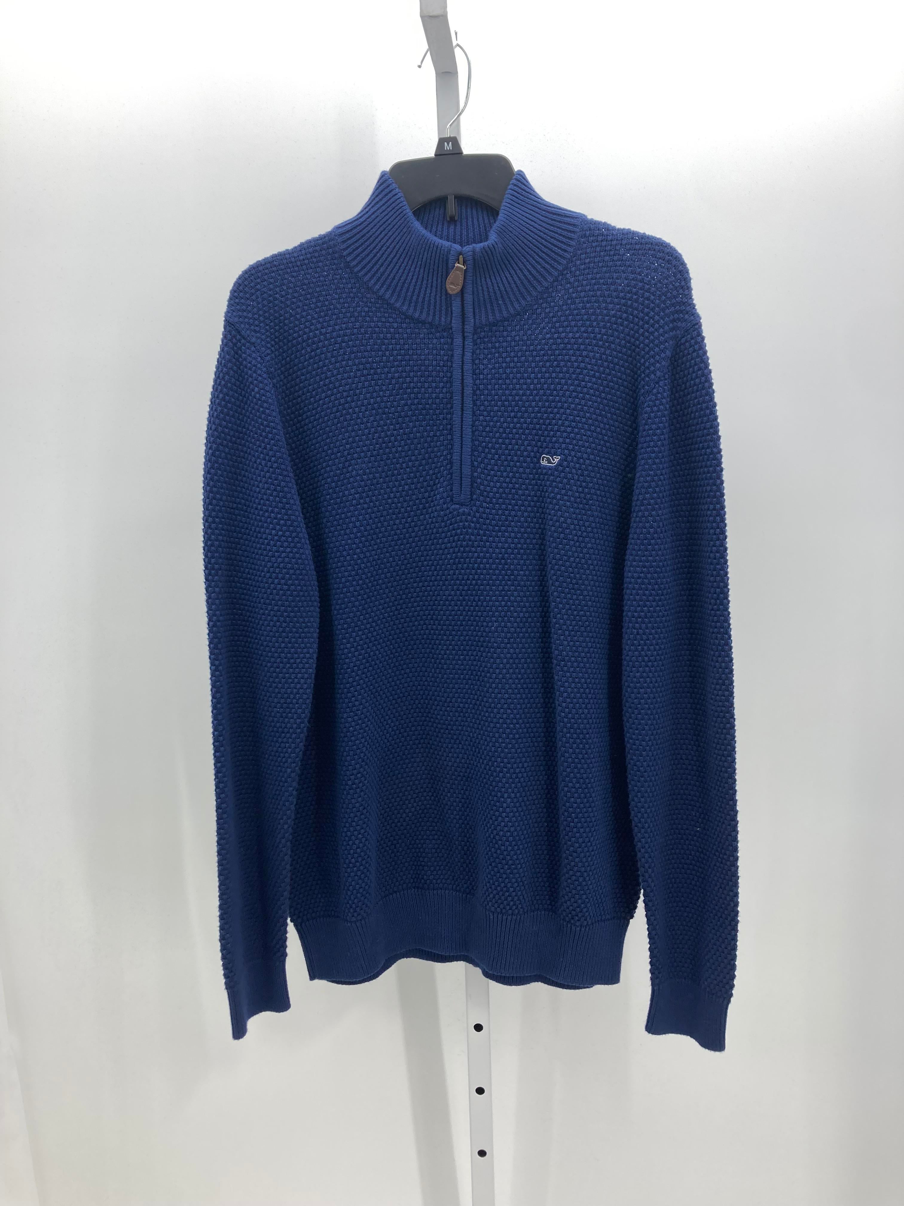 PARTIAL ZIP SWEATER