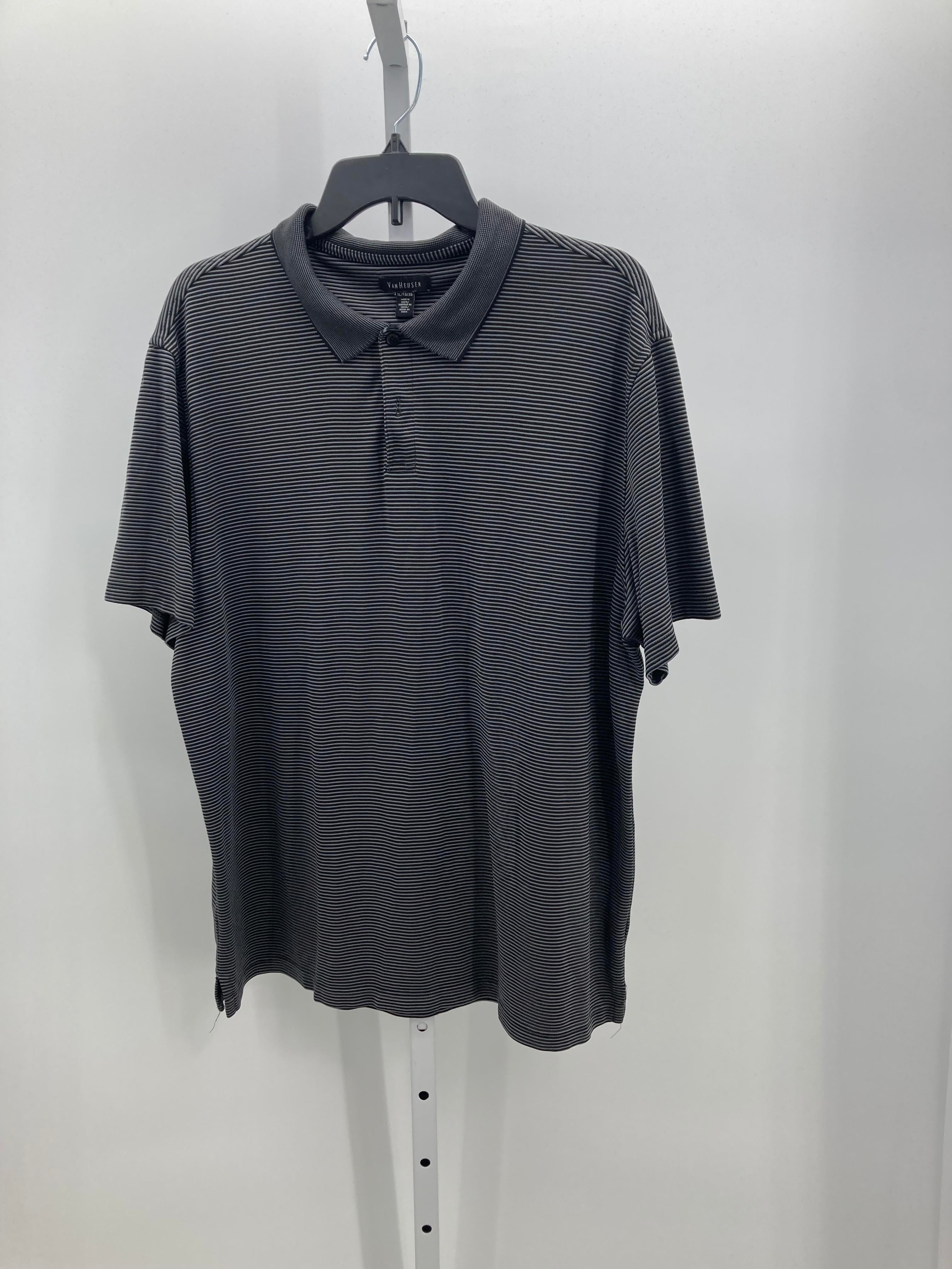 GREY STRIPES POLO