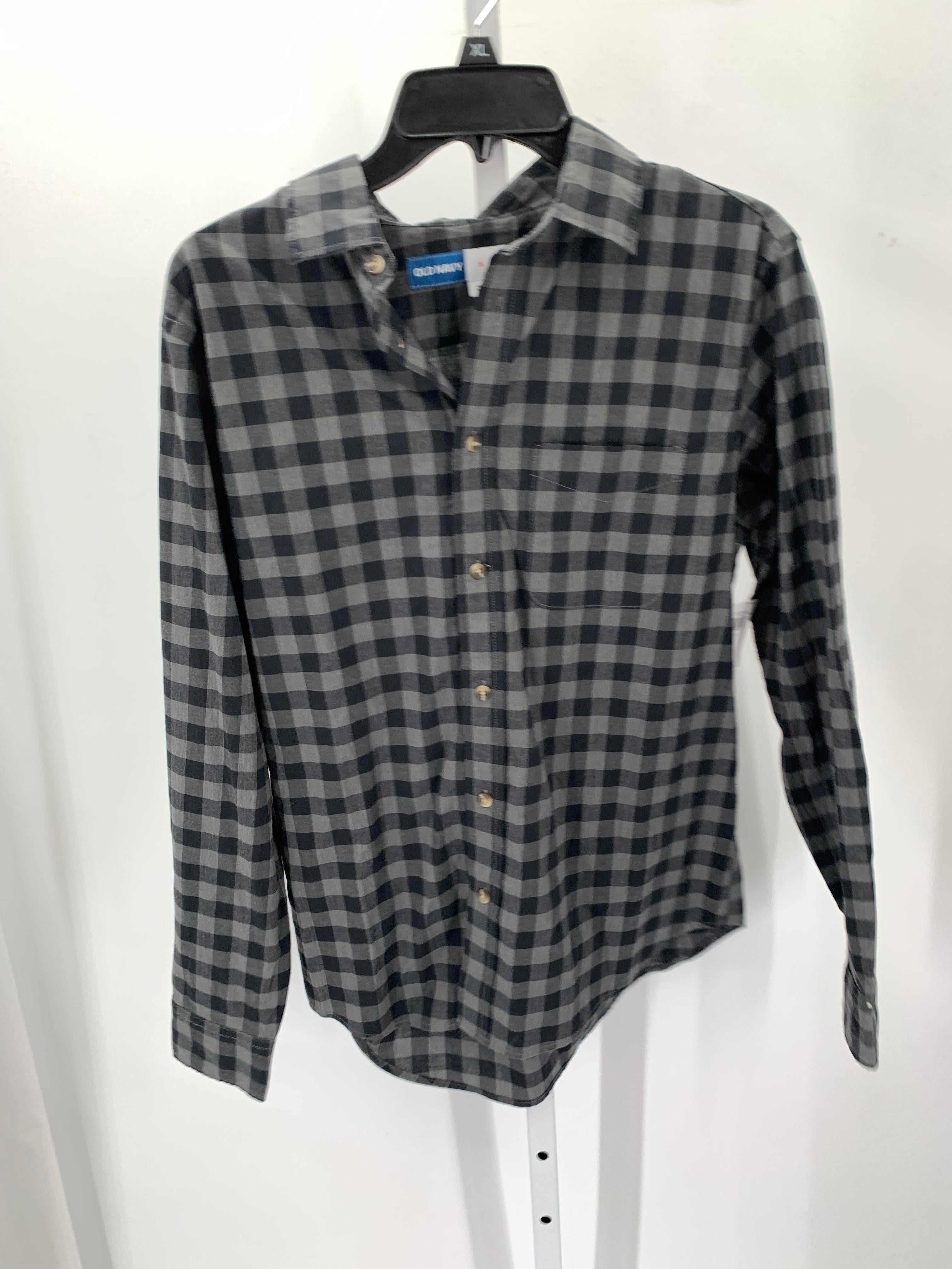 NEW GREY PLAID BTN DOWN