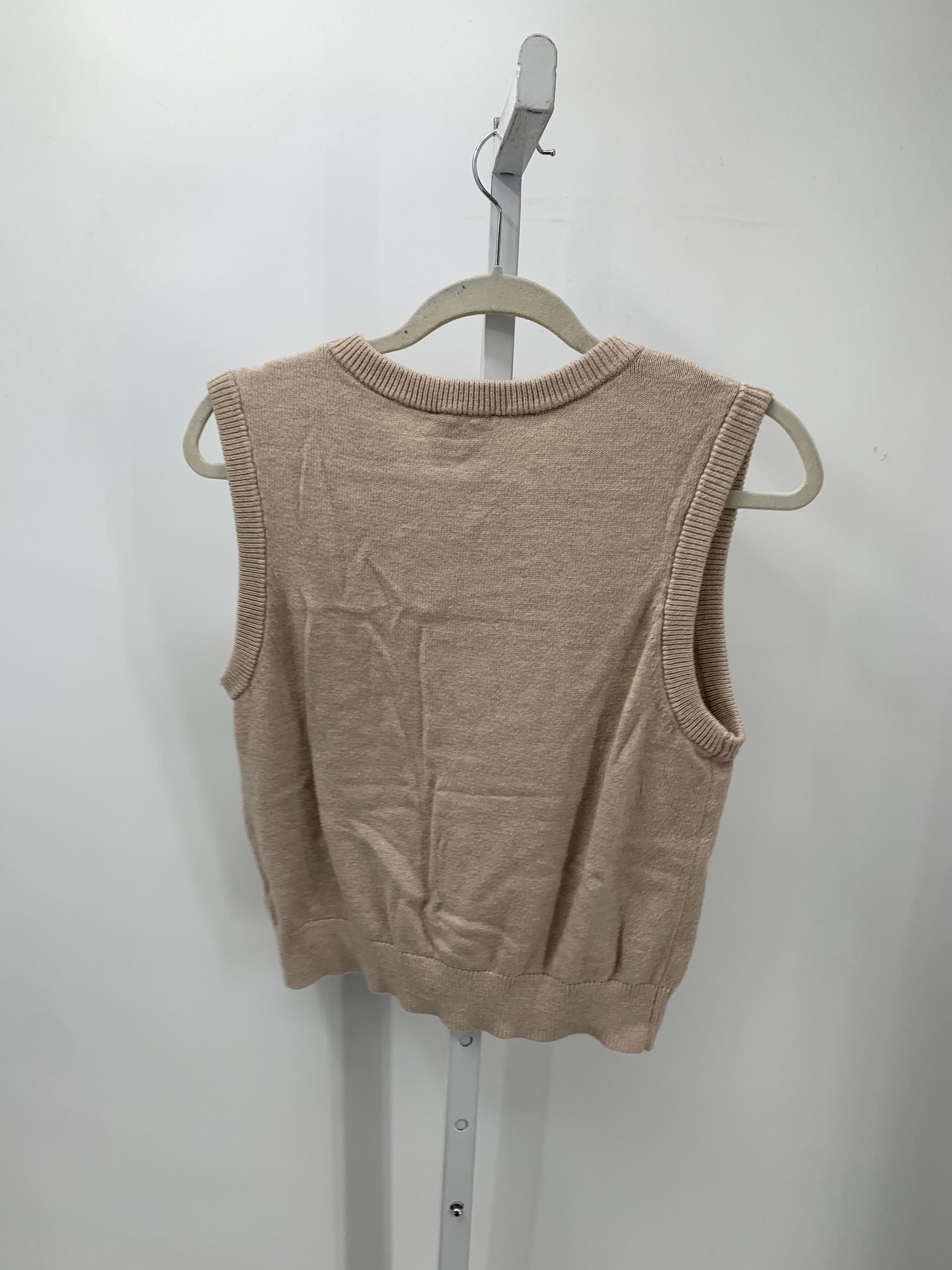 Pink Rose Size Large Juniors Vest