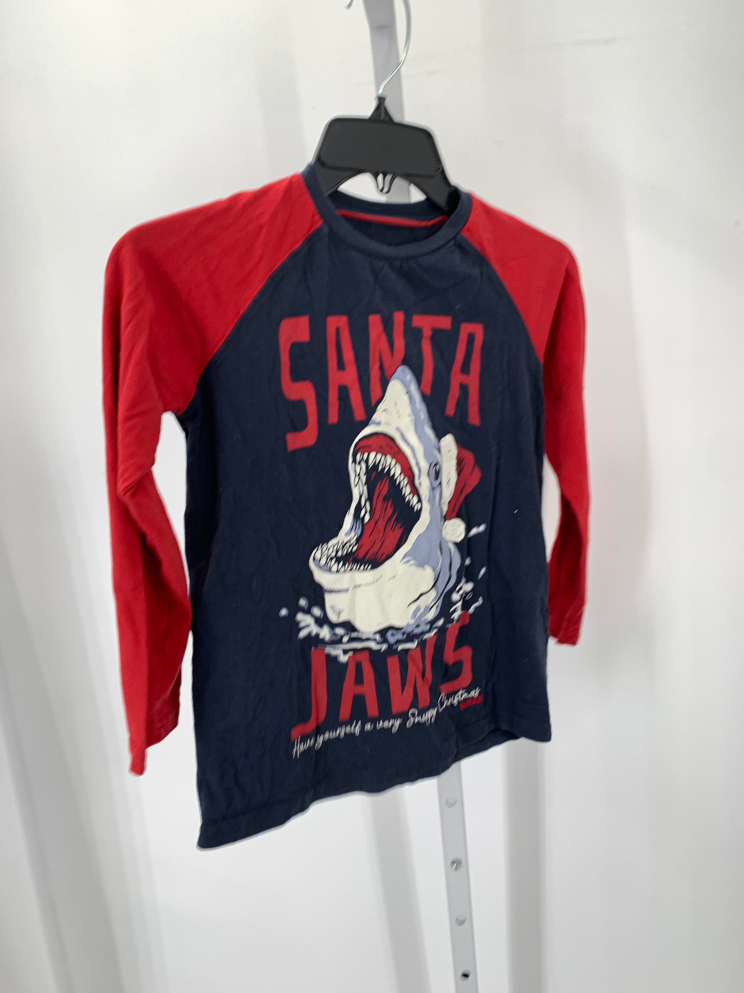 LONG SLV SHIRT SANTA JAWS