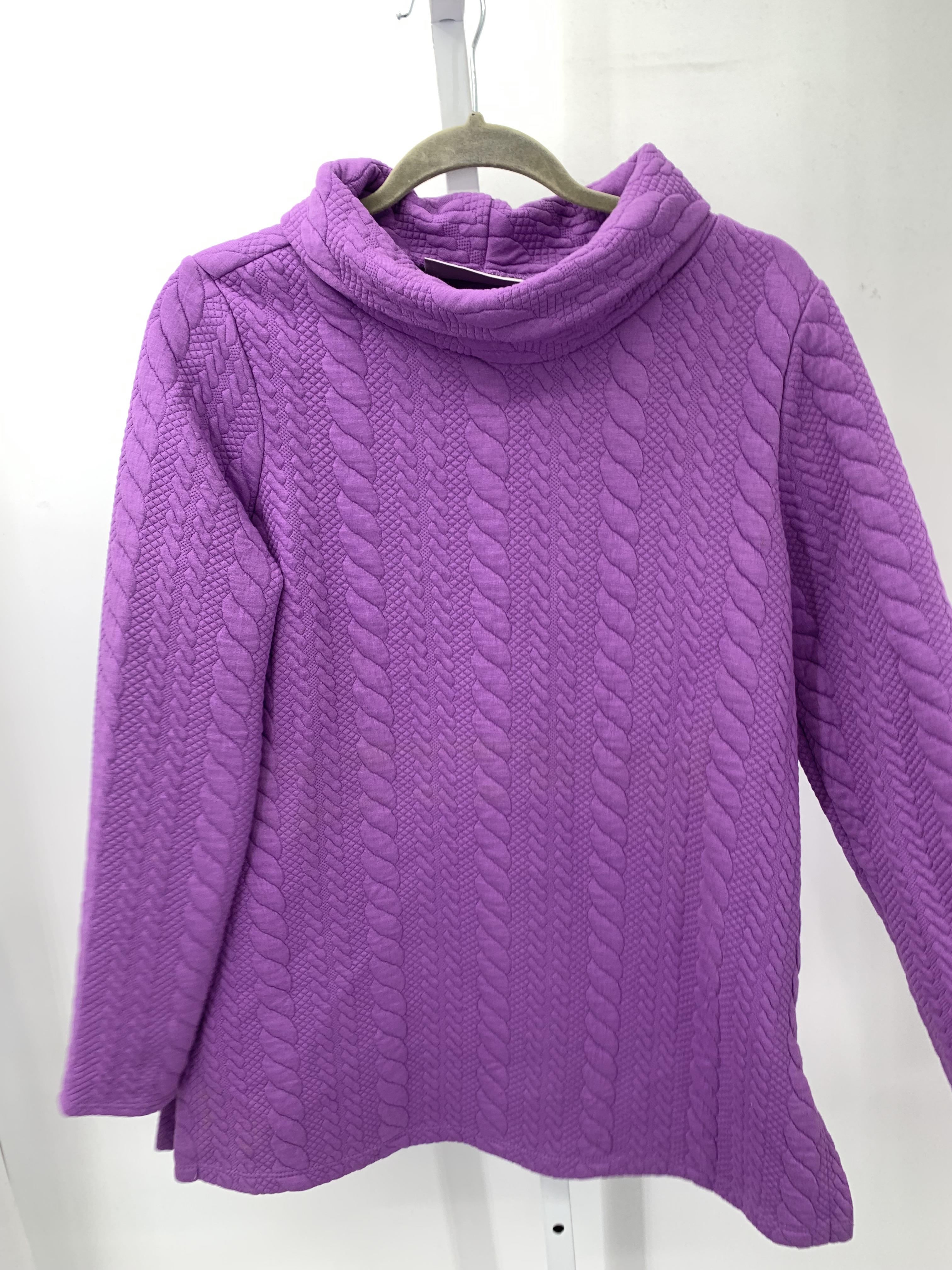 Simonton Says Size Small Misses Long Sleeve Shirt