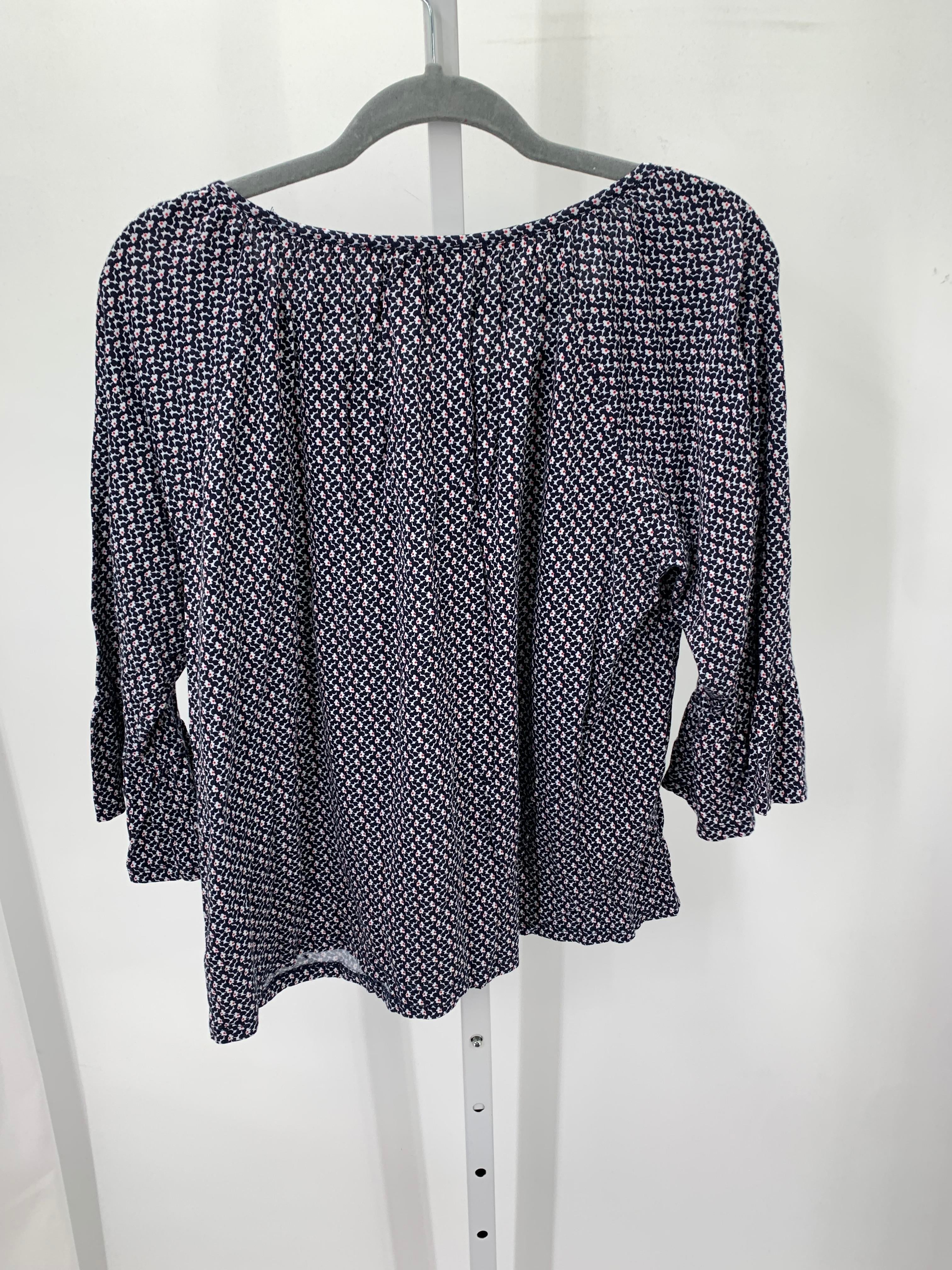 Michael Kors Size Extra Large Misses 3/4 Sleeve Shirt