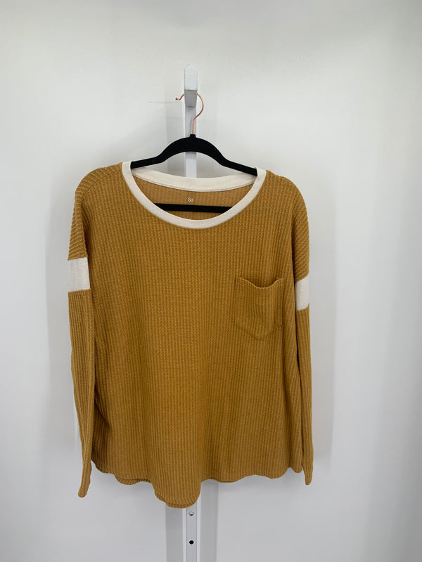 SO Size Extra Large Misses Long Slv Sweater