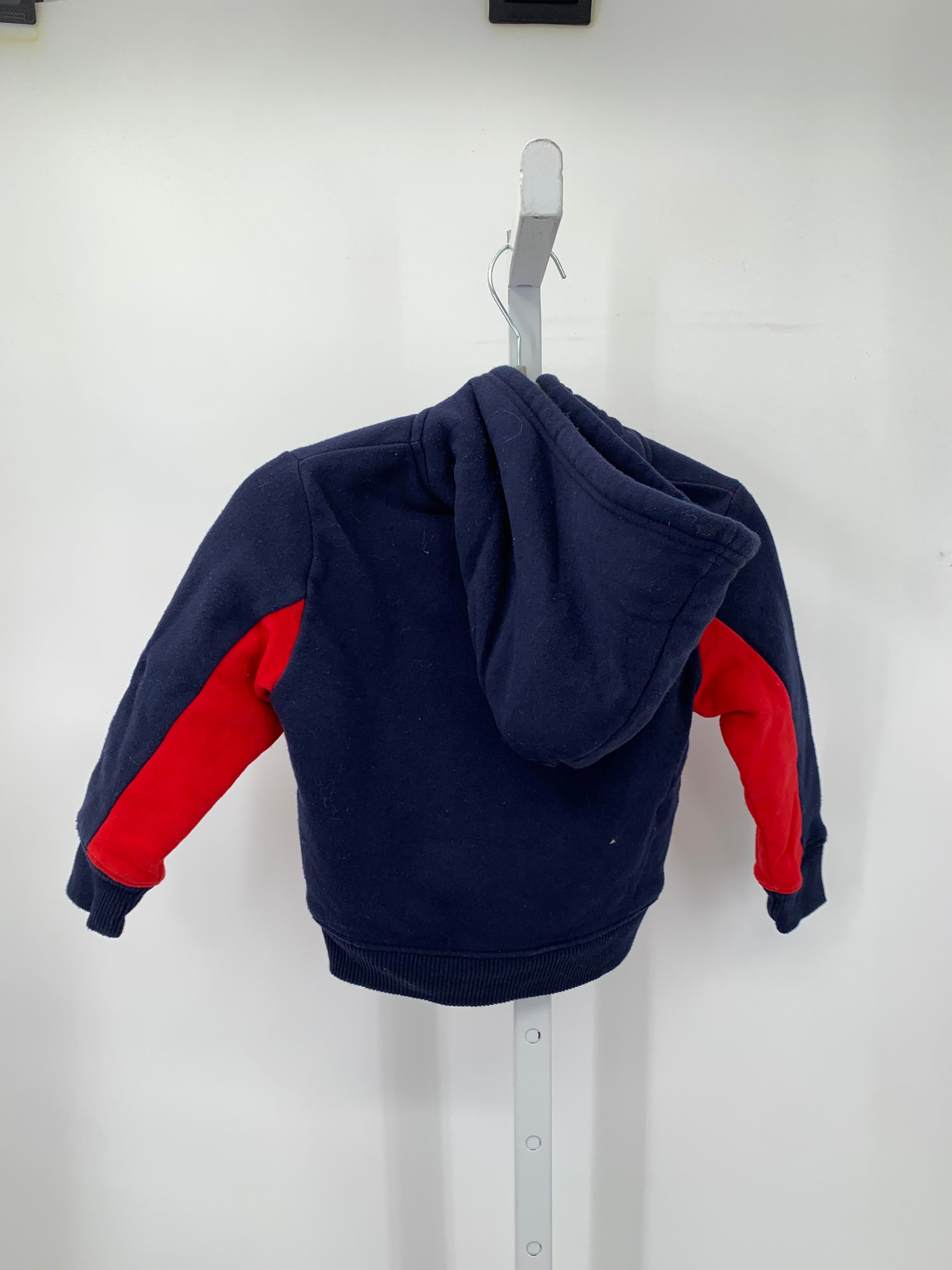 RED HOODED SHERPA LINED