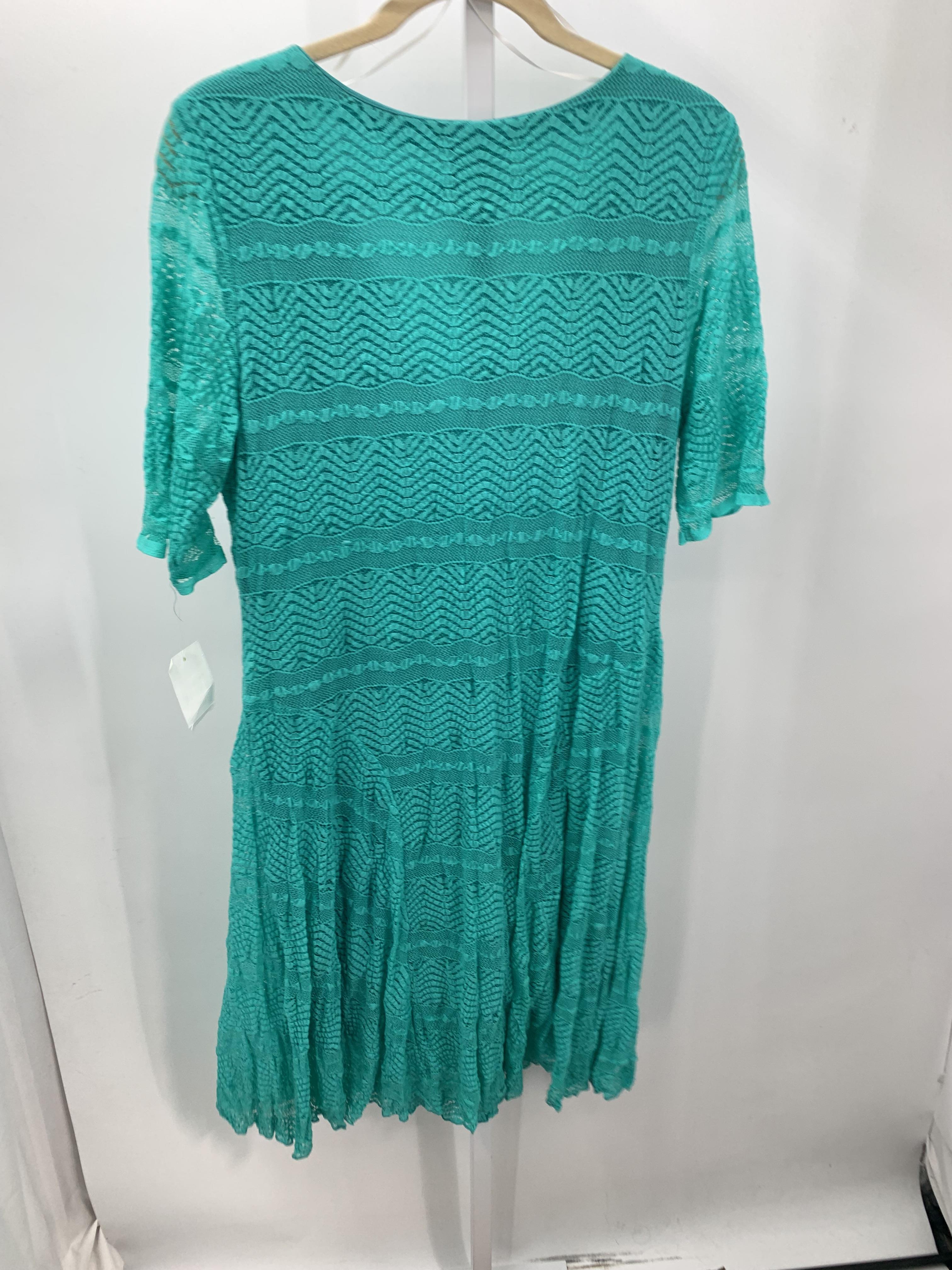 Rabbit Rabbit Size 18 Misses Short Sleeve Dress