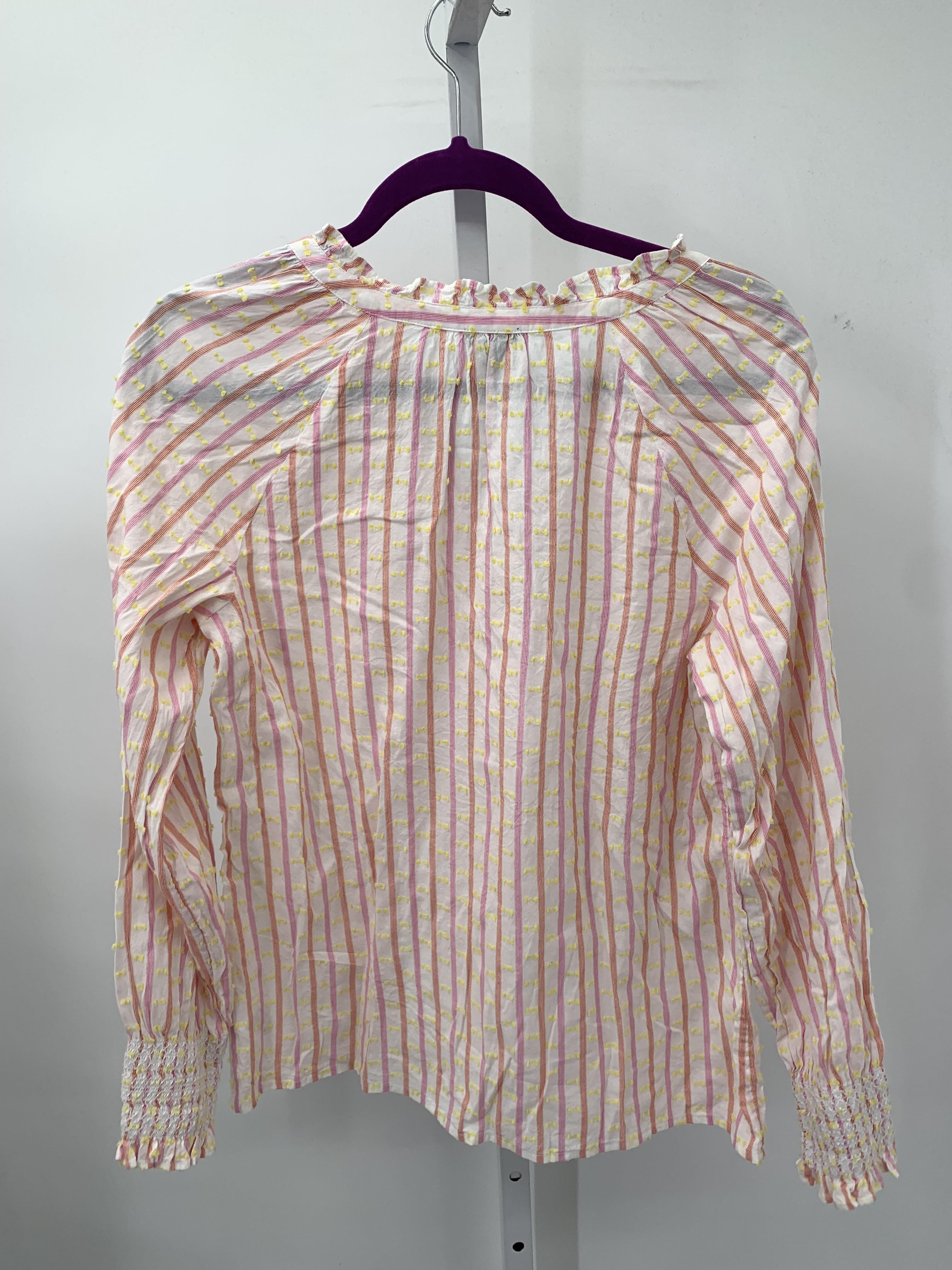 Talbots Size Small Misses Long Sleeve Shirt
