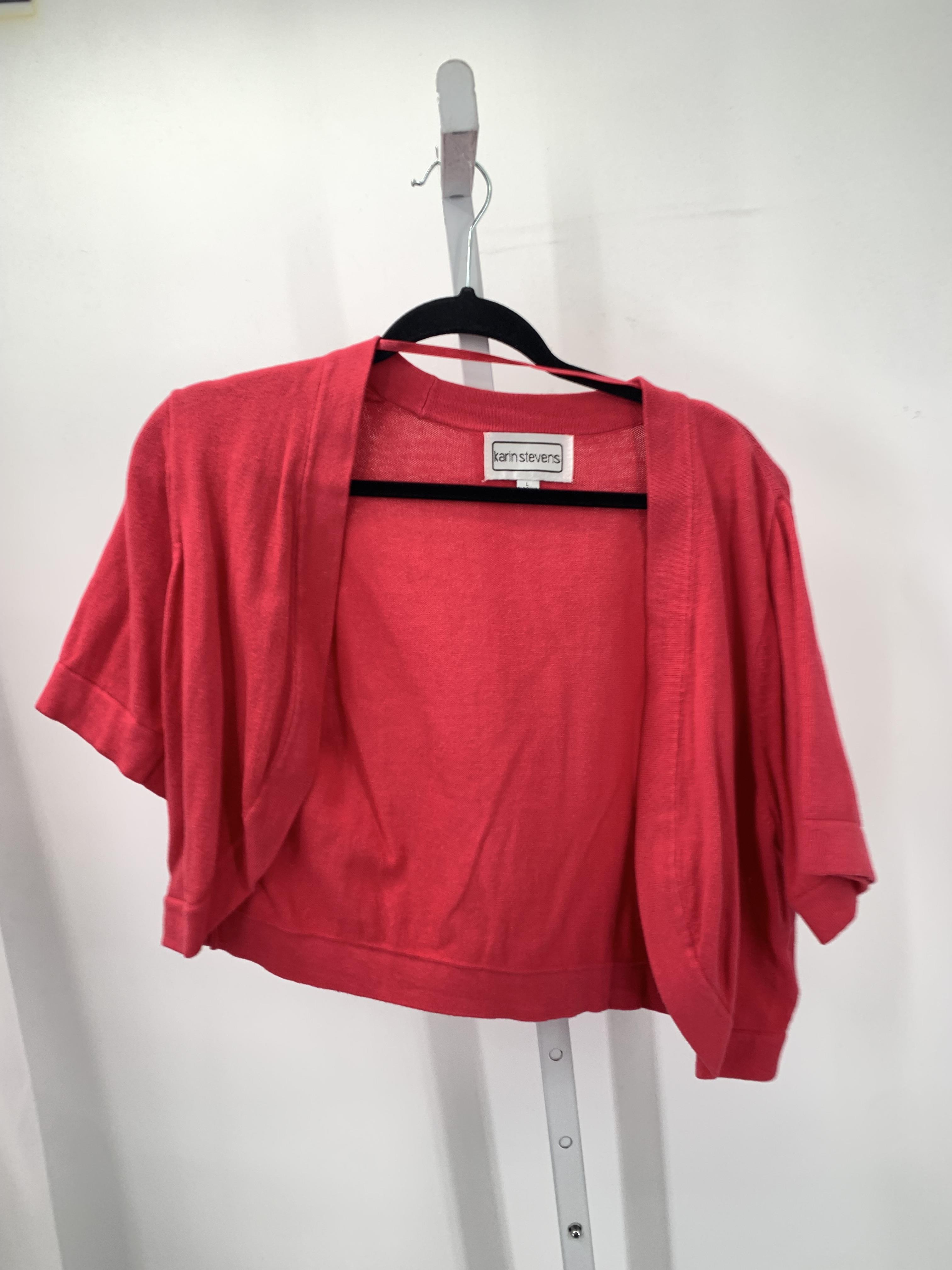 Size Large Misses Short Slv Sweater