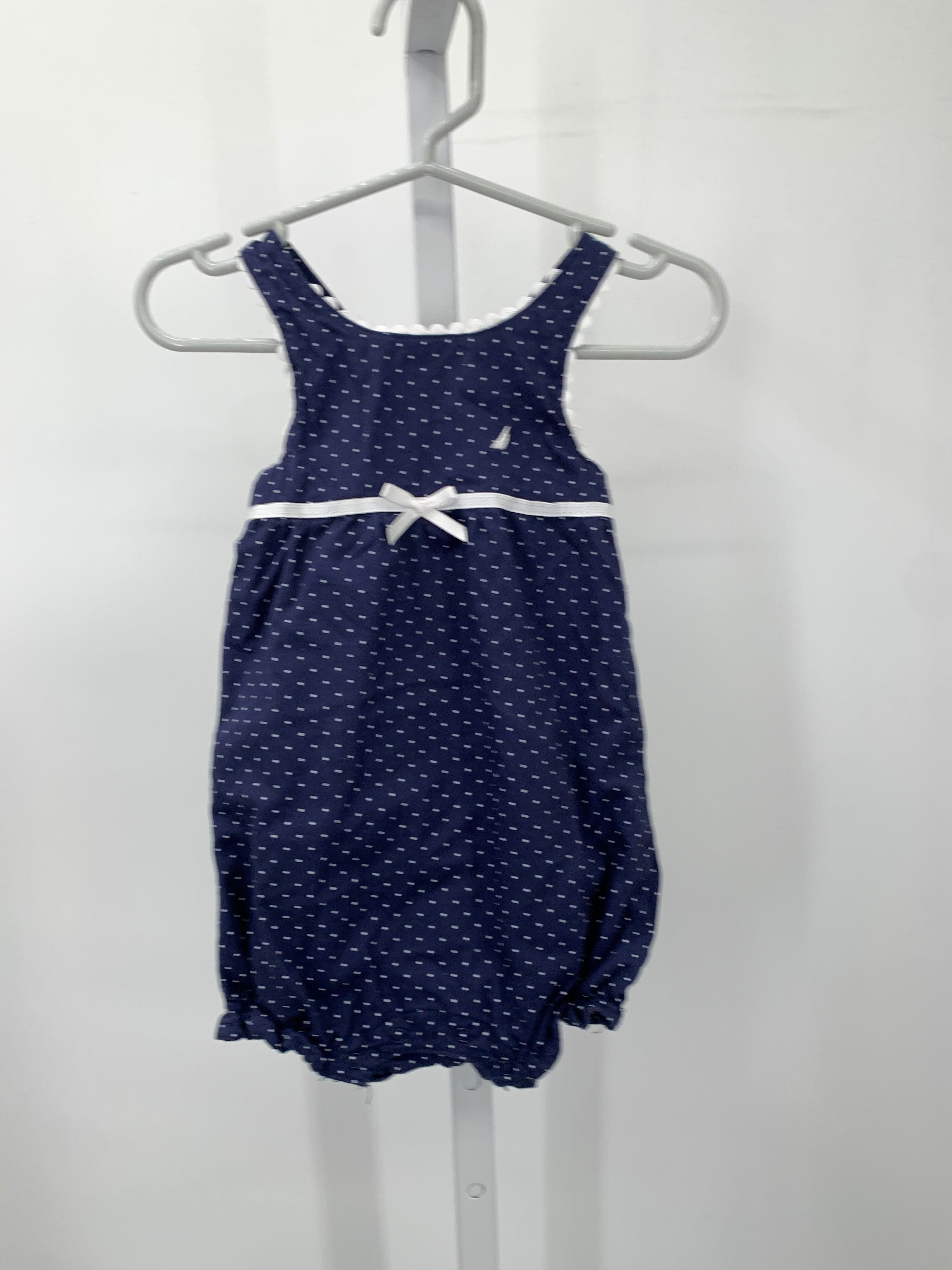 Nautica Size 3-6 Months Girls Sleeveless Romper