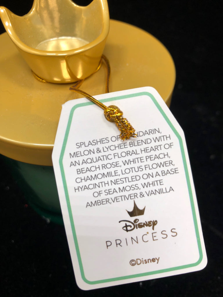 ARIEL DISNEY PRINCESS THEME CANDLE.