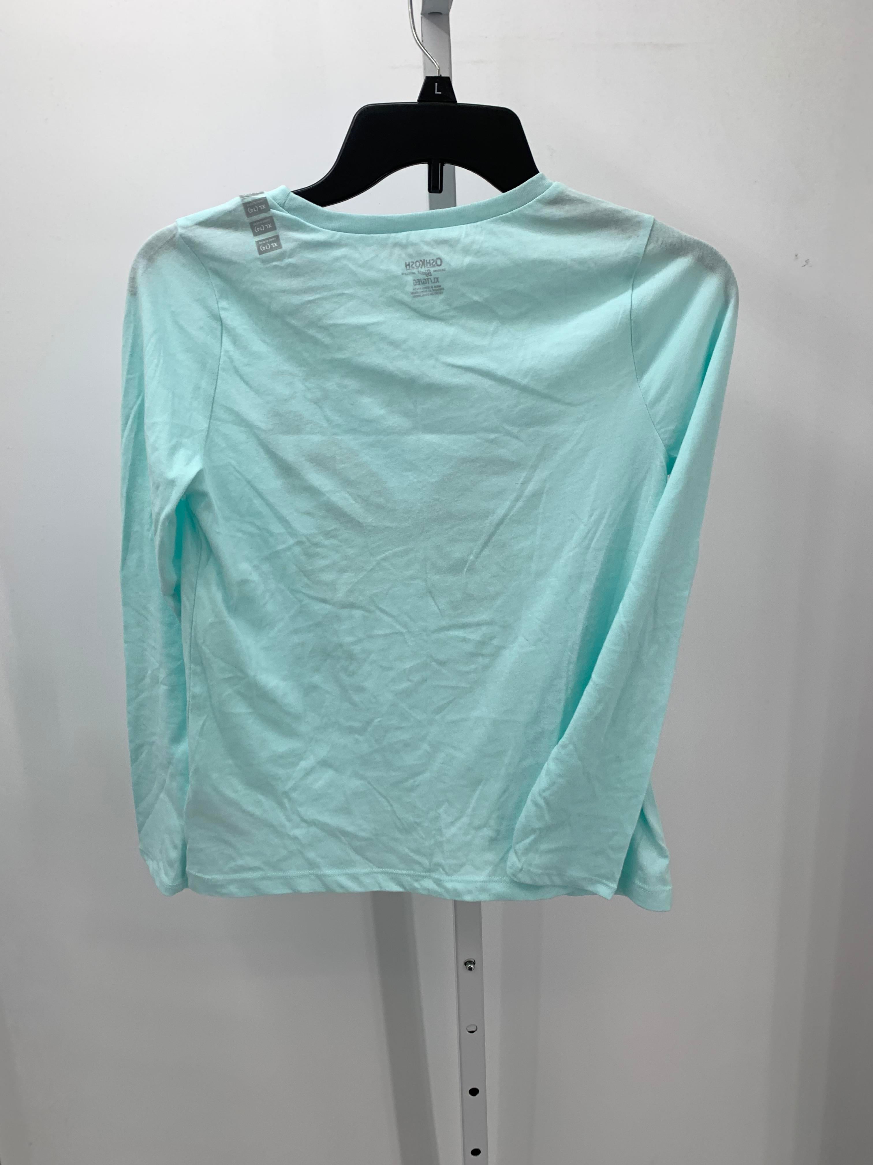 Osh Kosh Size 14 Girls Long Sleeve Shirt