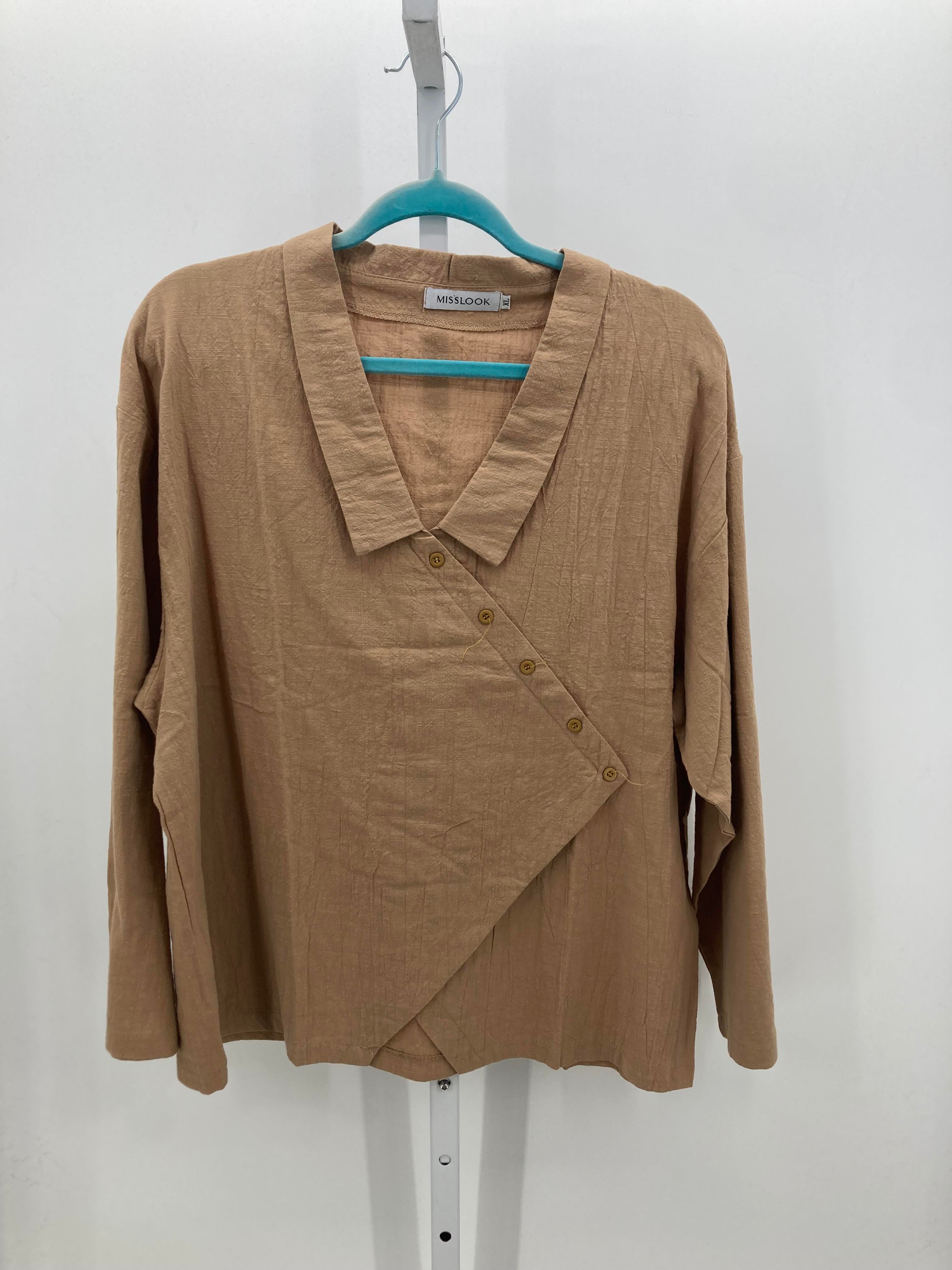 Size Extra Large Misses 3/4 Sleeve Shirt