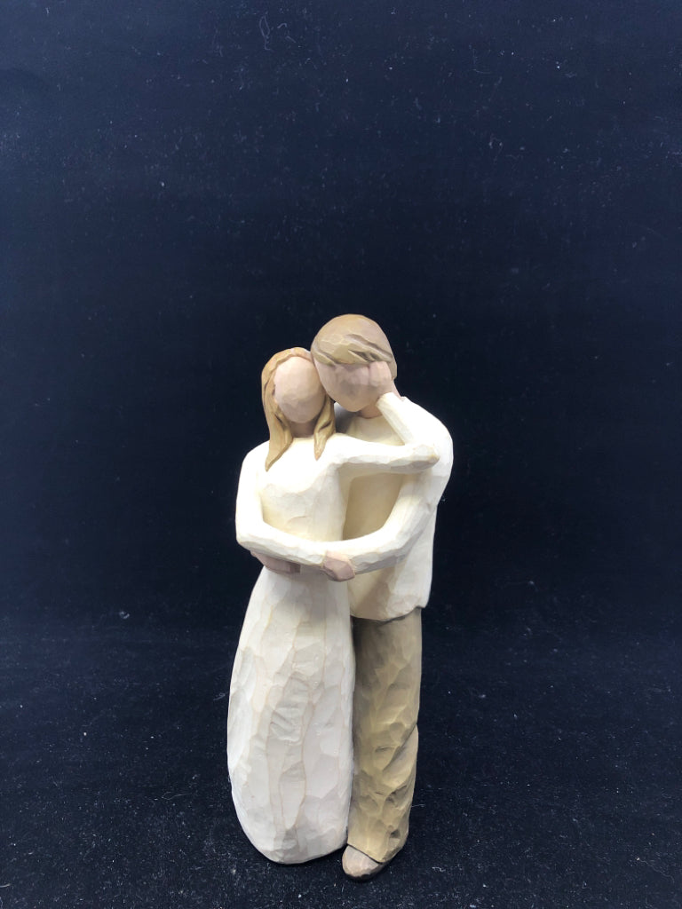 WILLOW TREE TOGETHER MAN AND WOMAN FIGURE.