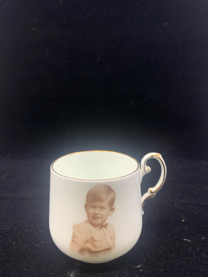 VTG PRINCE CHARLES TEACUP.