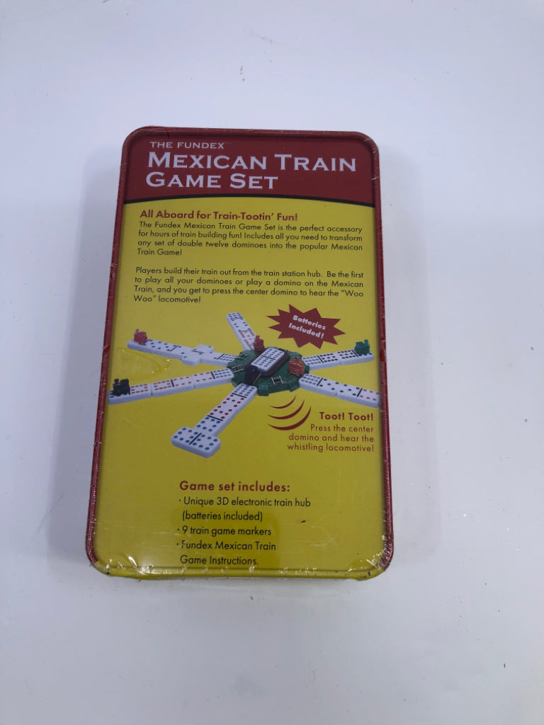 NIP THE FUNDEX MEXICAN TRAIN GAME SET