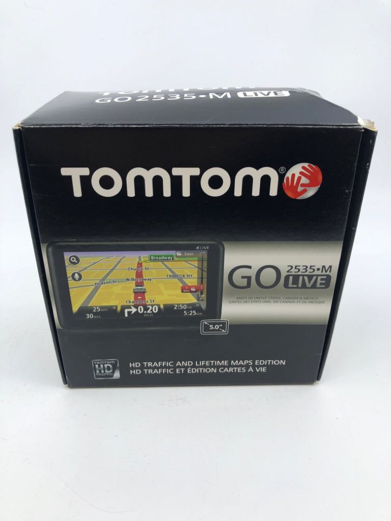 NIB TOMTOM GO LIVE 2535-M NAVIGATION SYSTEM
