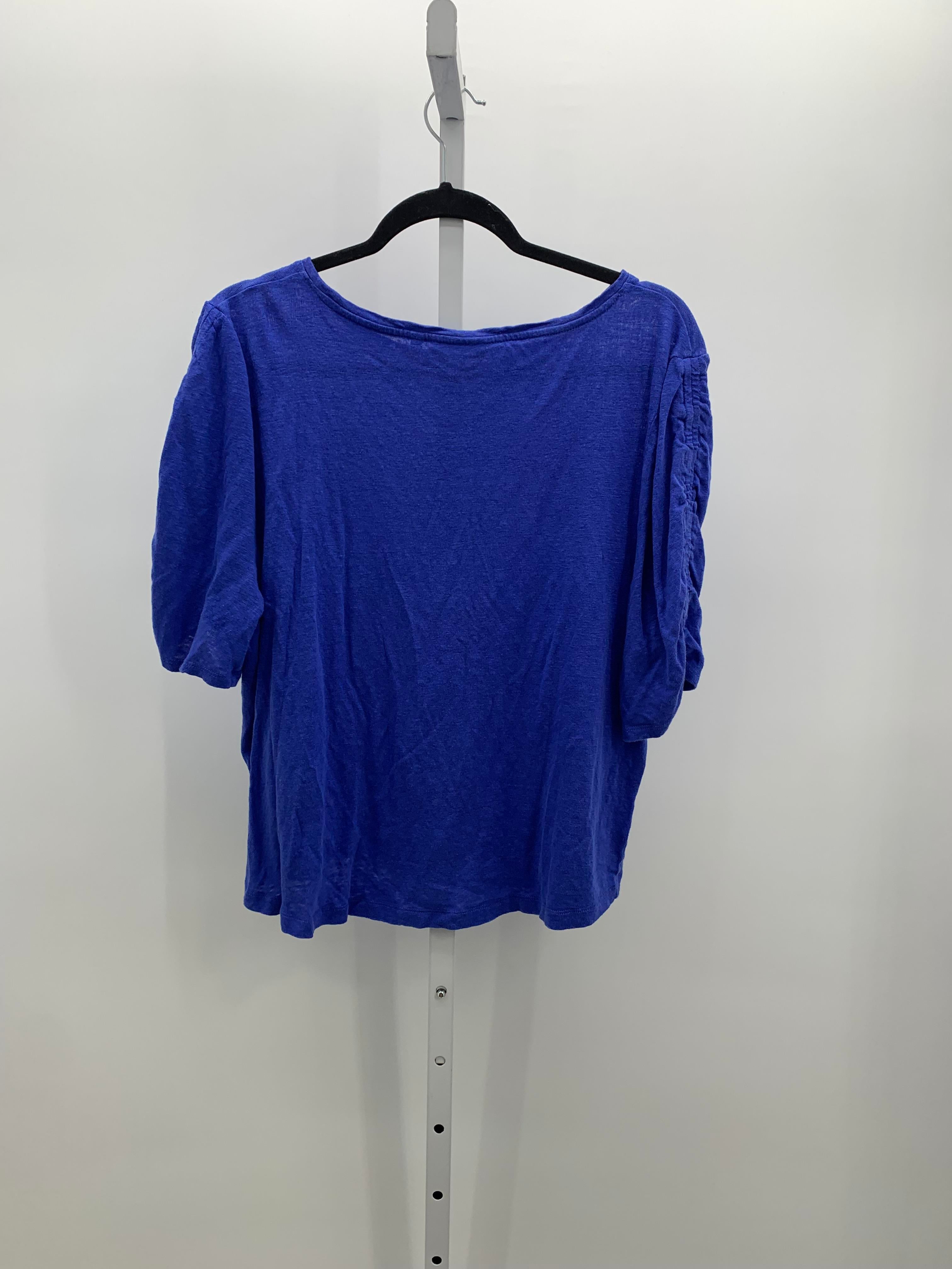 Chico's Size XXL Misses Short Sleeve Shirt