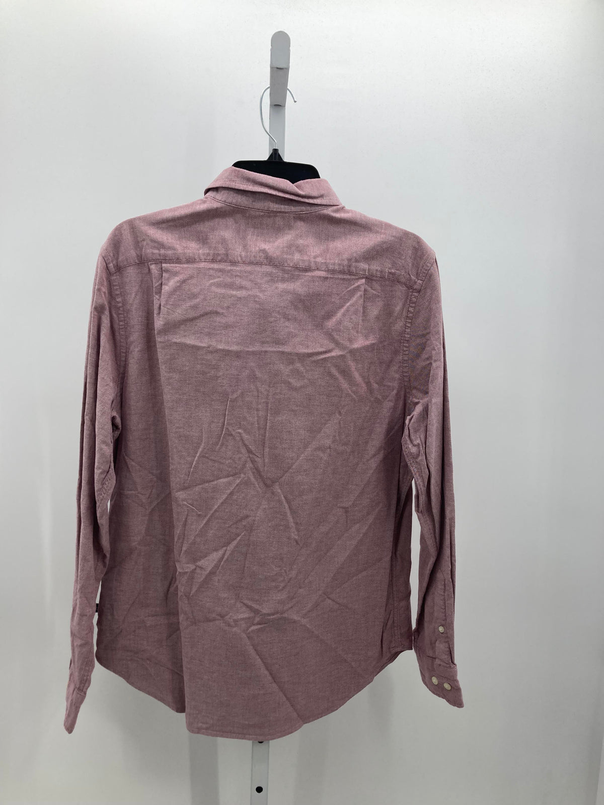 MAROON/WHITE CLASSIC FIT BUTTON DOWN