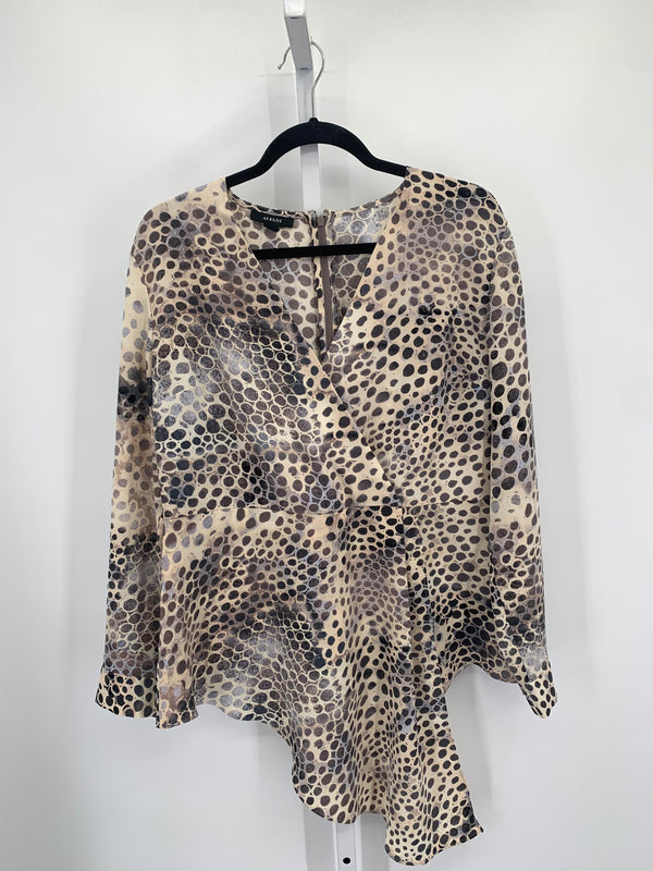 Alfani Size Large Misses Long Sleeve Shirt