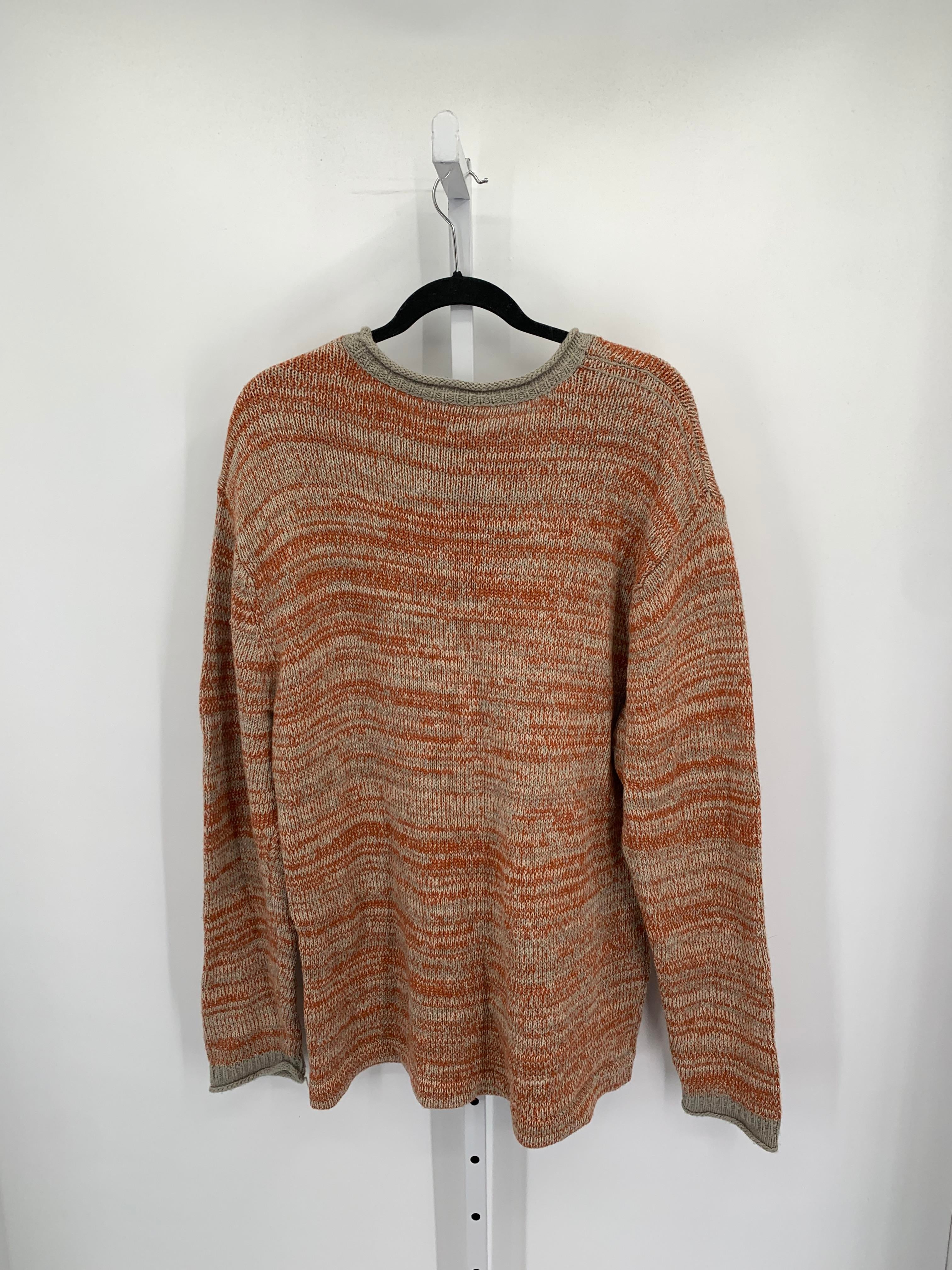 WOOL BLEND KNIT SWEATER.