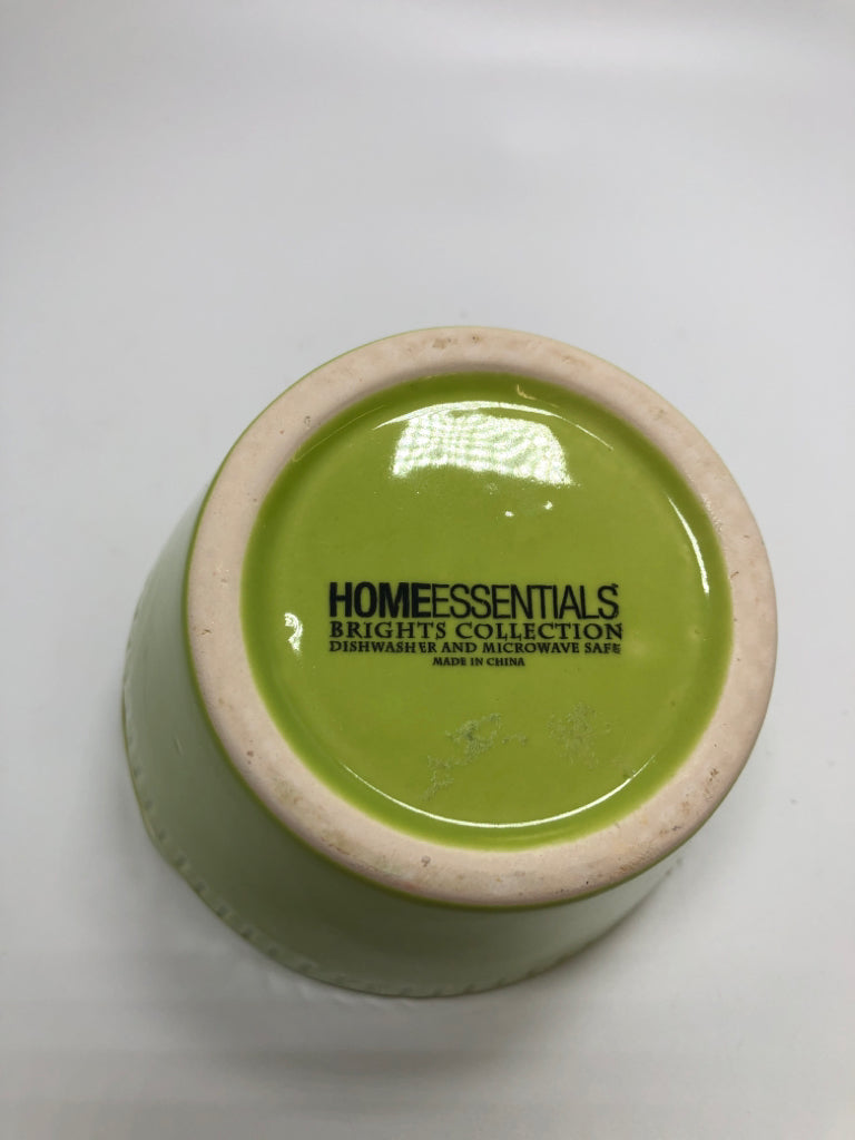"OLIVE" GREEN BOWL.