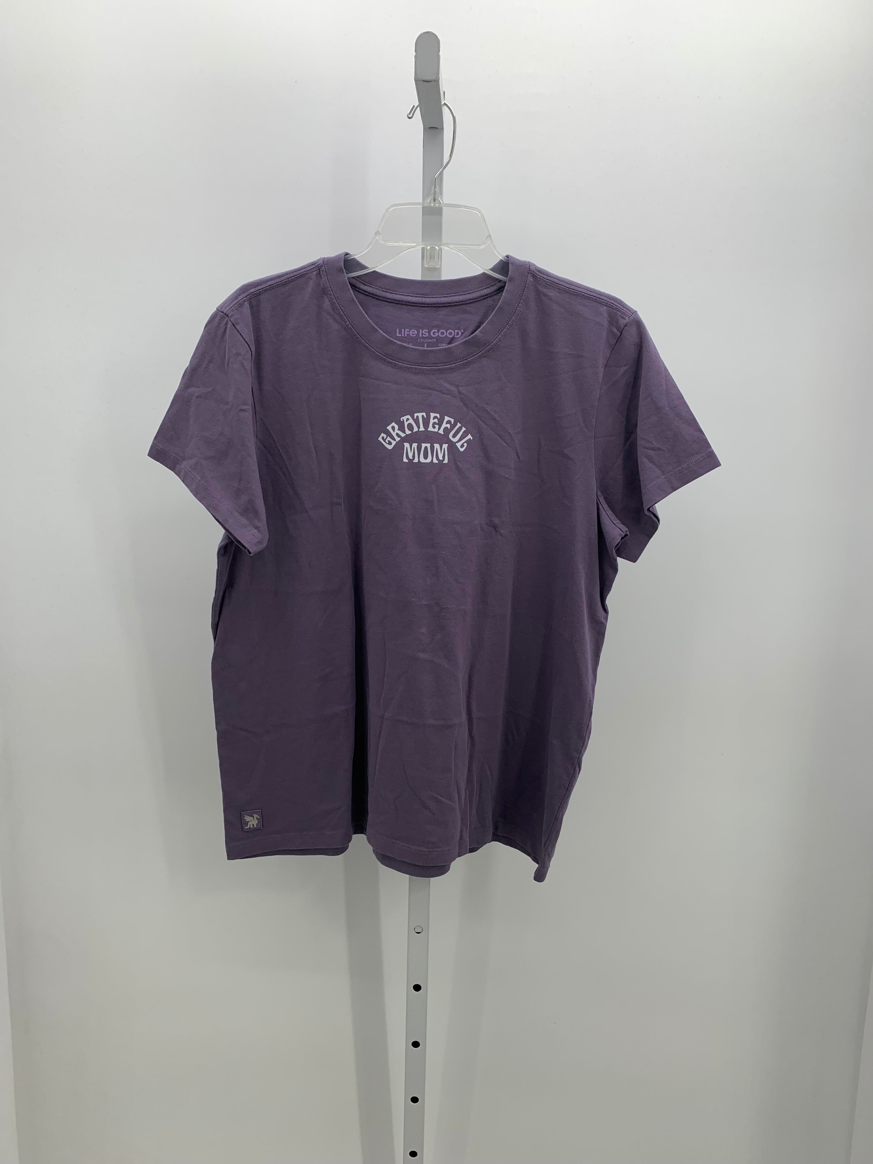 Life is Good Size Large Misses Short Sleeve Shirt