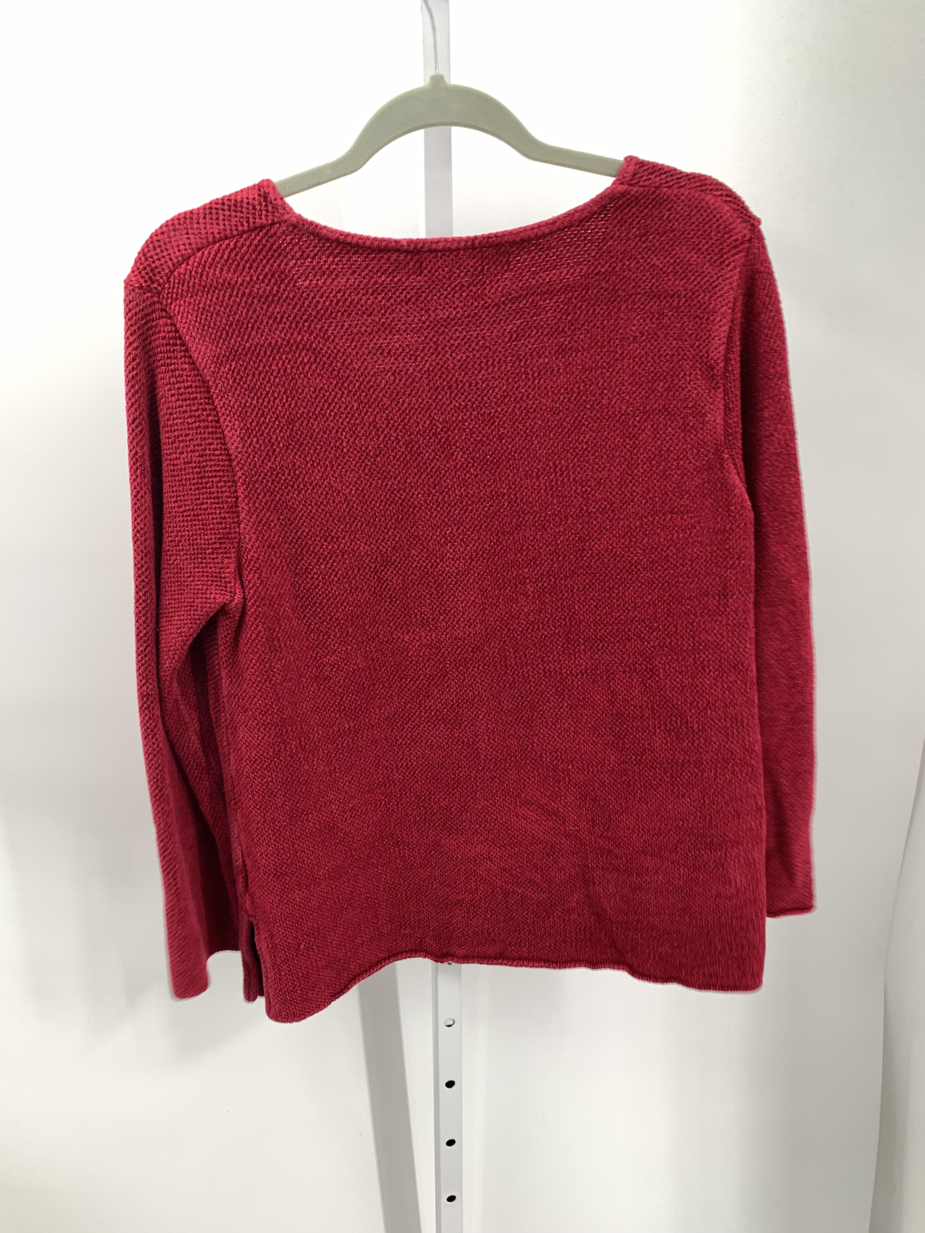 Willow Size Medium Misses Long Slv Sweater