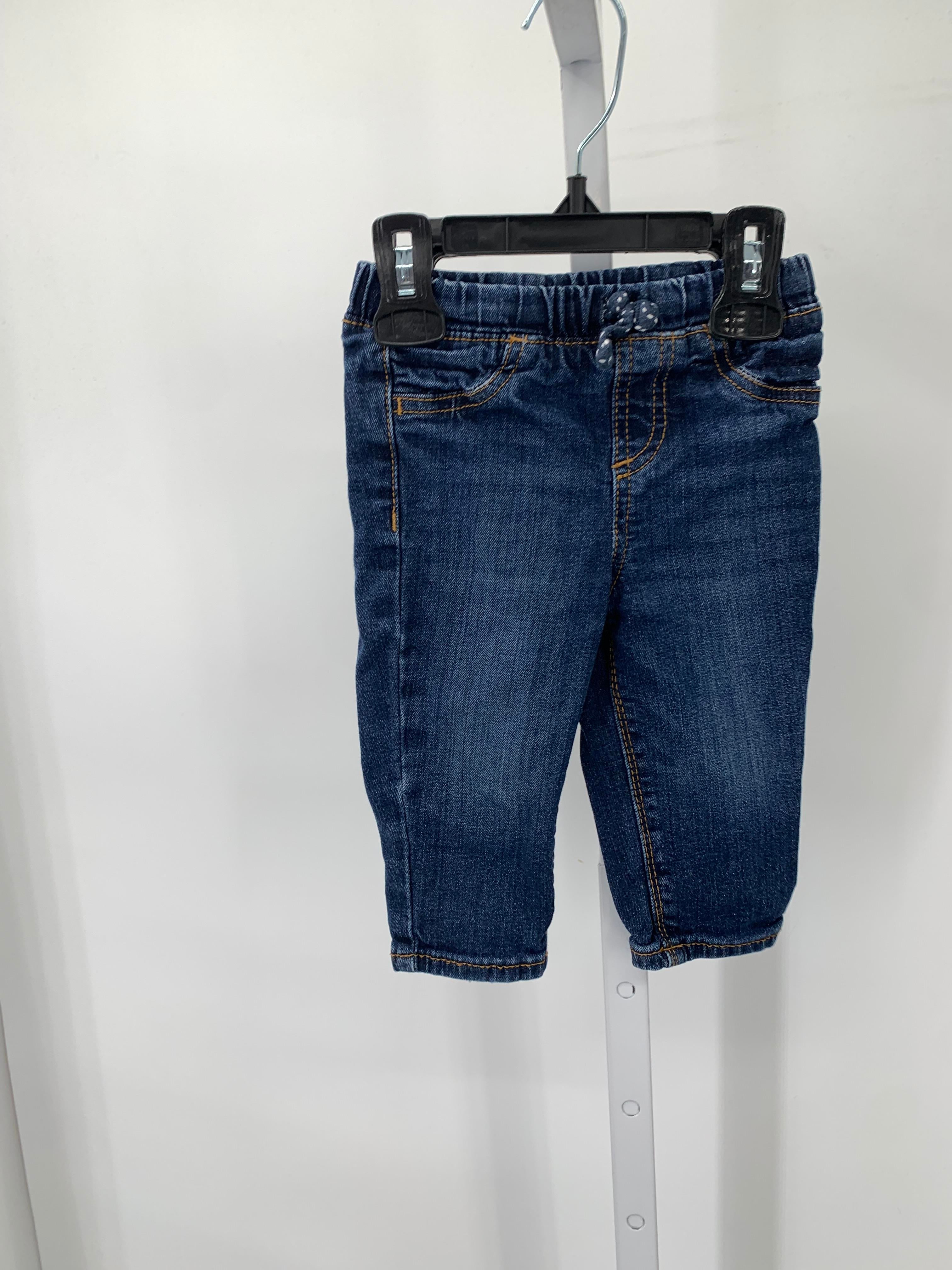 ELASTIC WAIST JEANS
