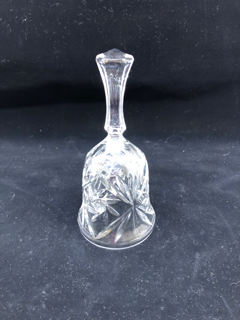 CUT GLASS BELL.
