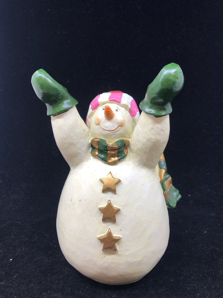 SNOWMAN W ARMS UP.