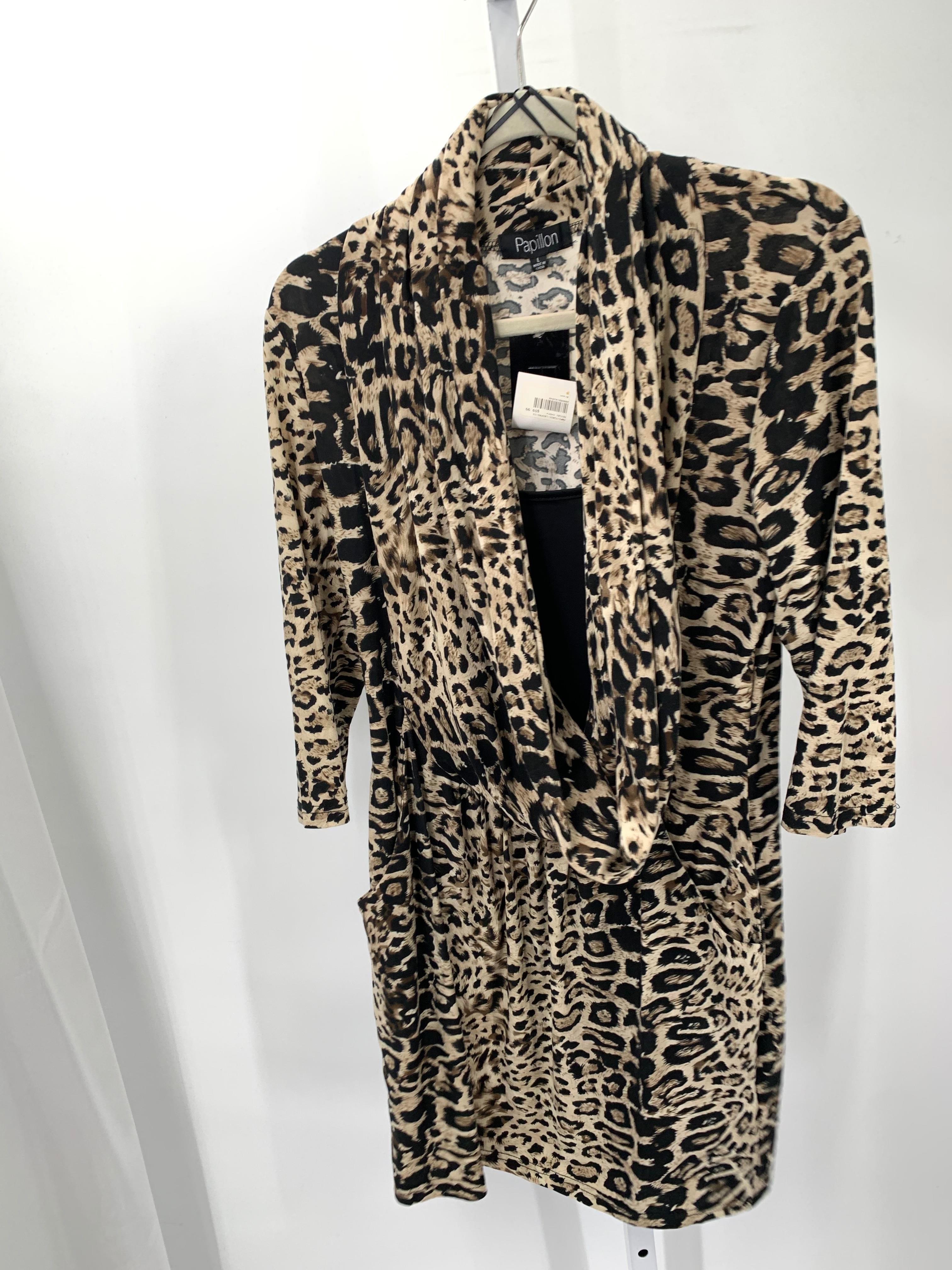 Papillon Size Large Misses 3/4 Sleeve Dress