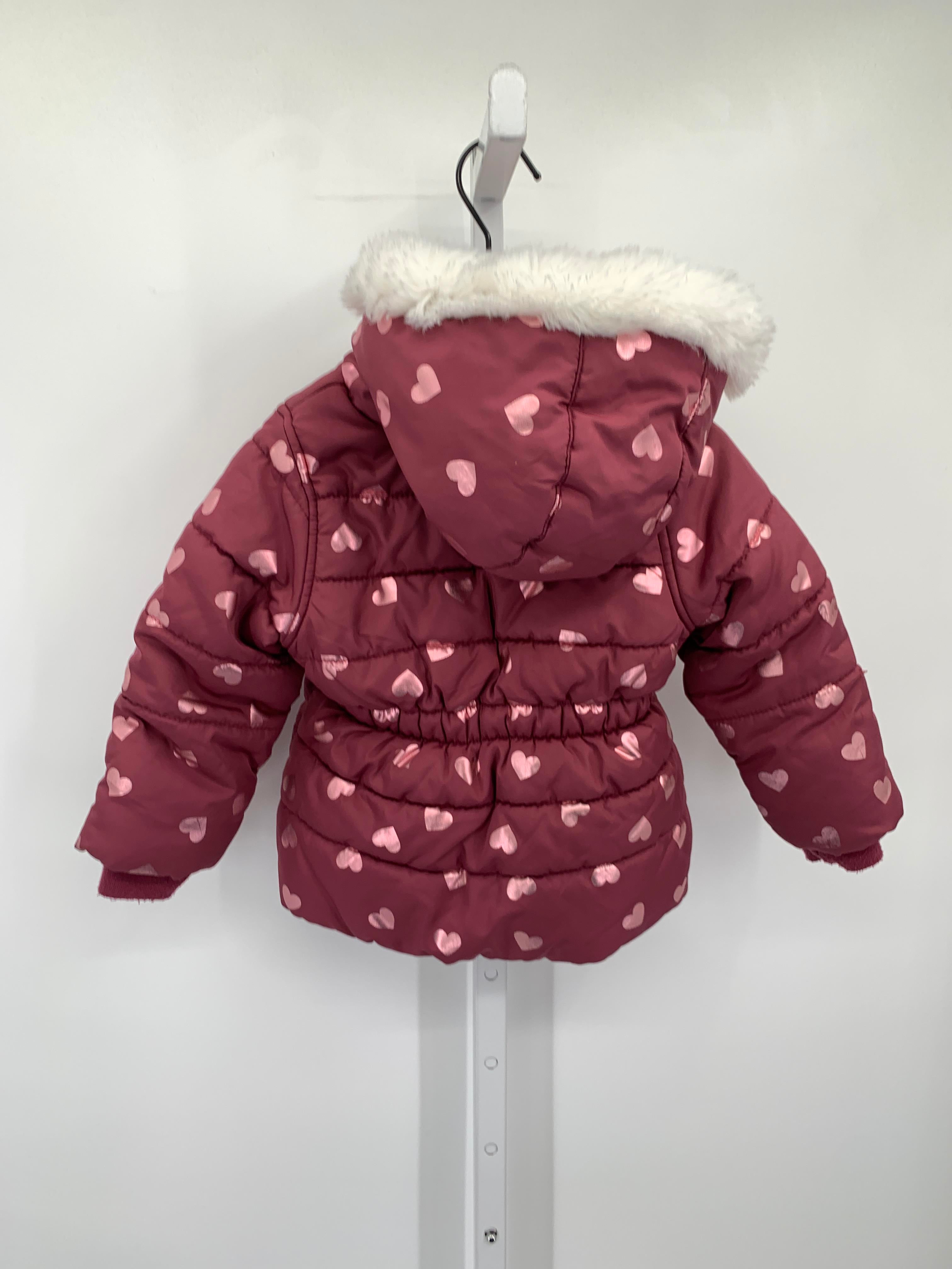 Carters Size 2T Girls Winter Coat