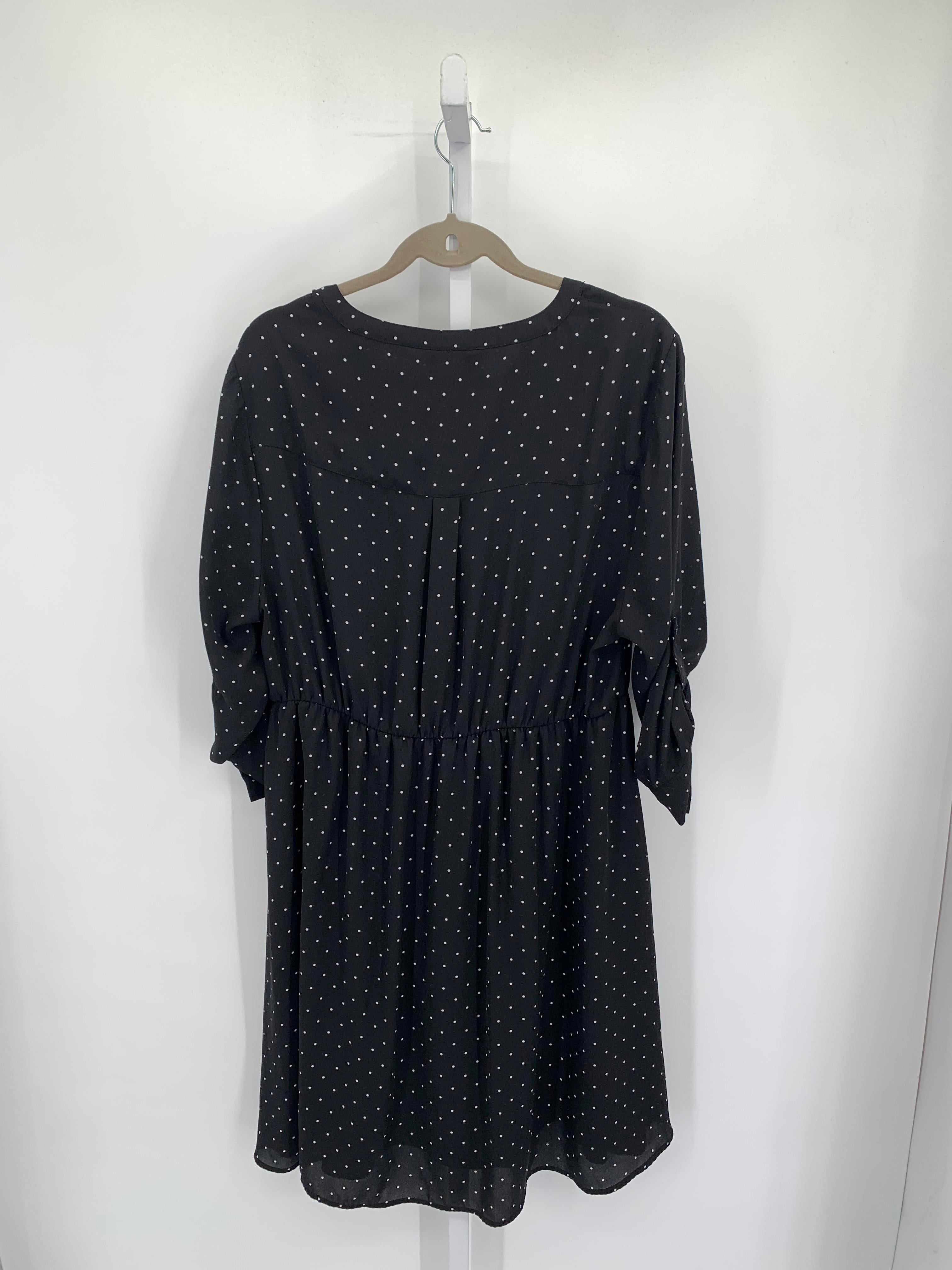 Torrid Size 2X Womens Long Sleeve Dress