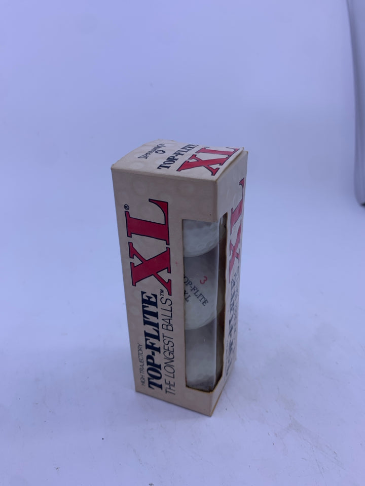 NIB TOP-FLIGHT GOLF BALLS.