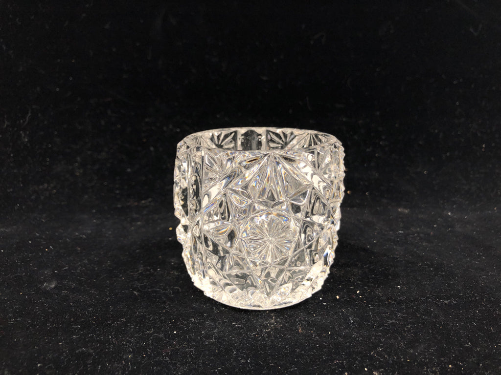 SMALL CUT GLASS BOWL.