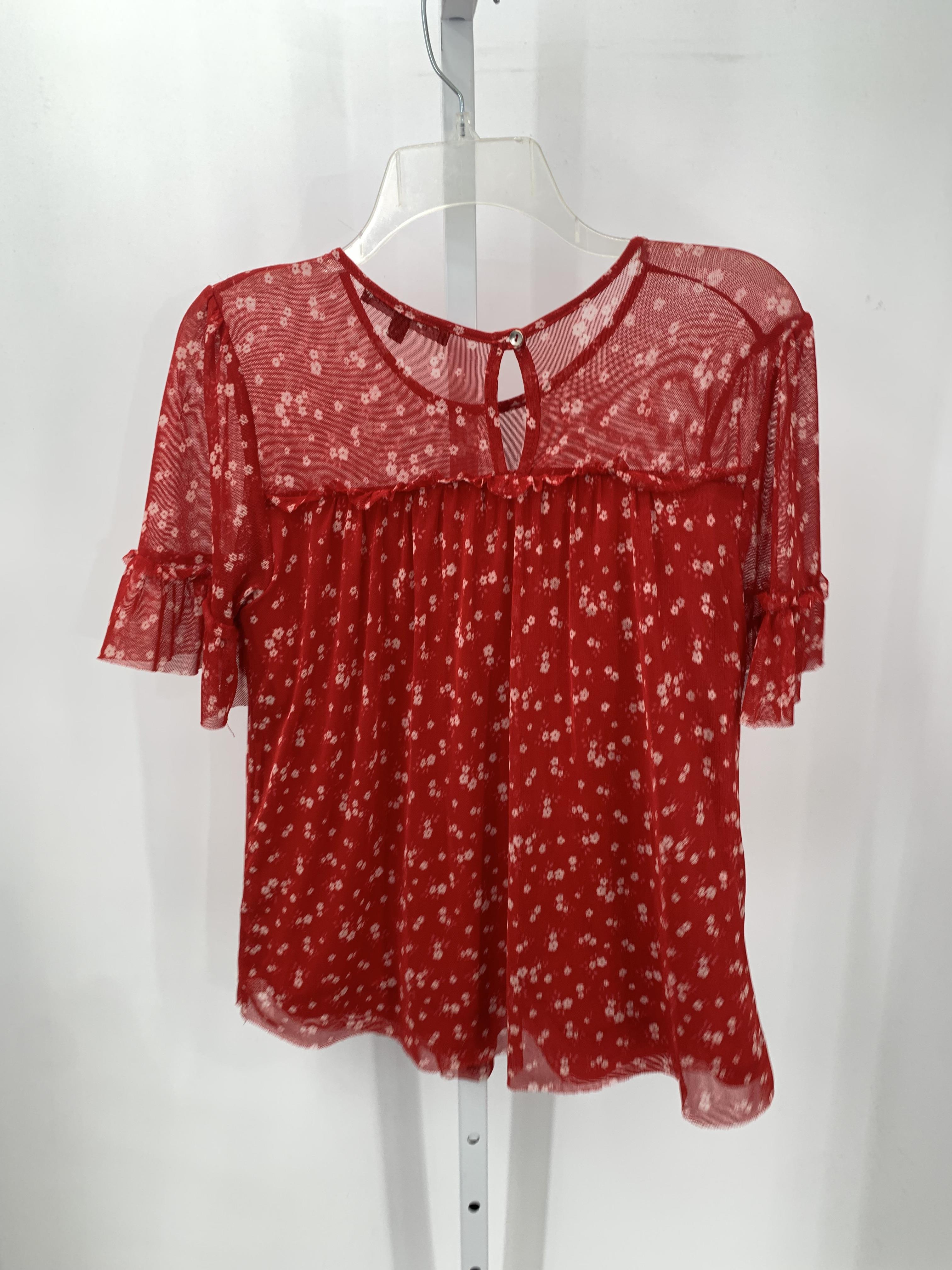 Size Small Misses Short Sleeve Shirt