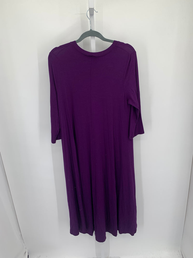 Size Extra Large Misses Long Sleeve Dress