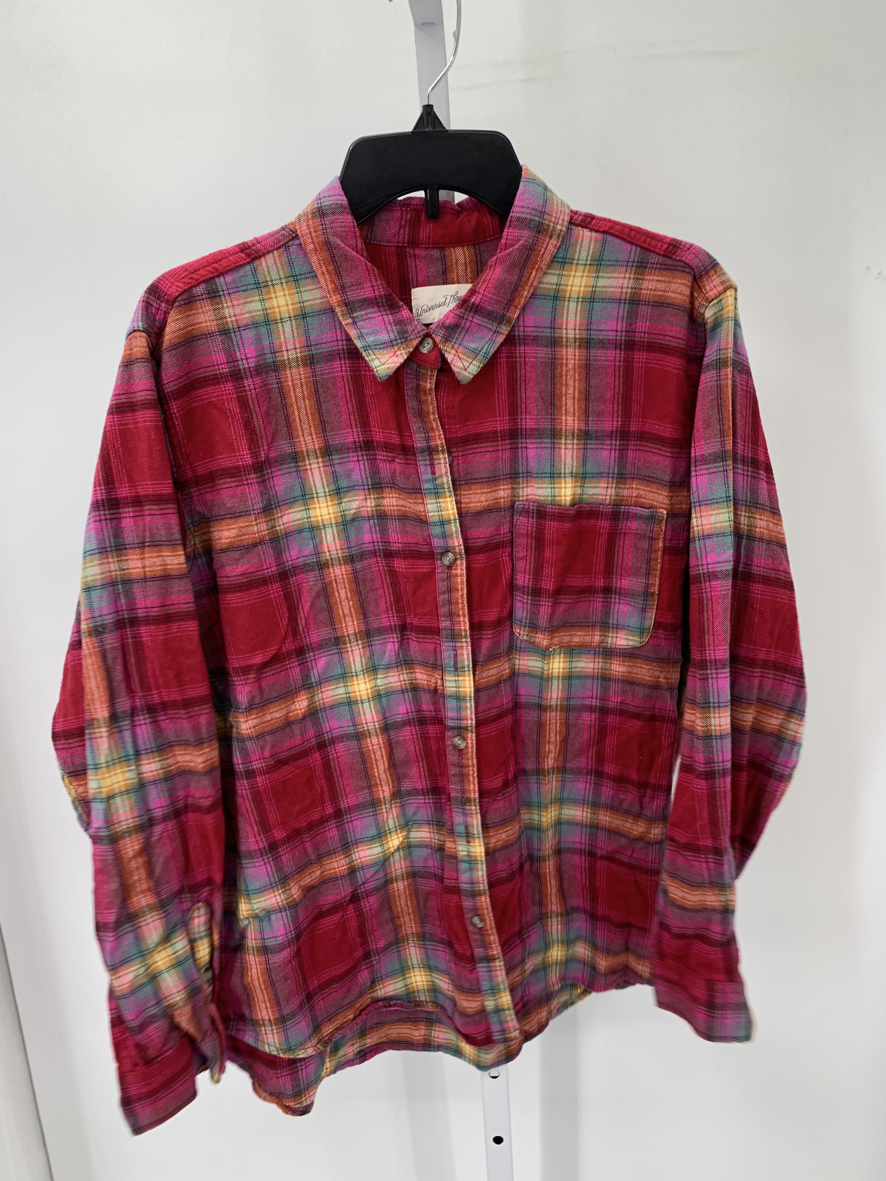 Universal Thread Size XXL Misses Long Sleeve Shirt