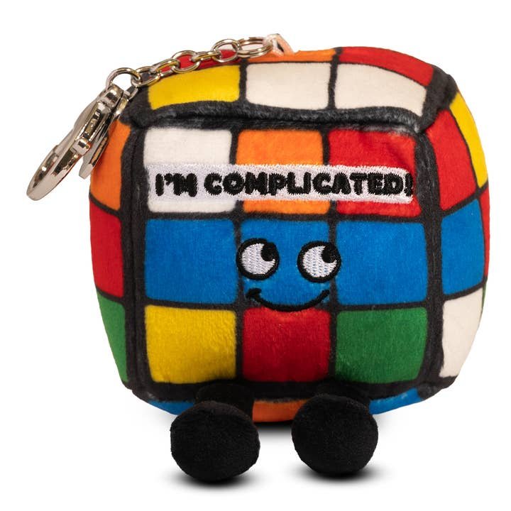 New Cube Plush Plush Bag Charm