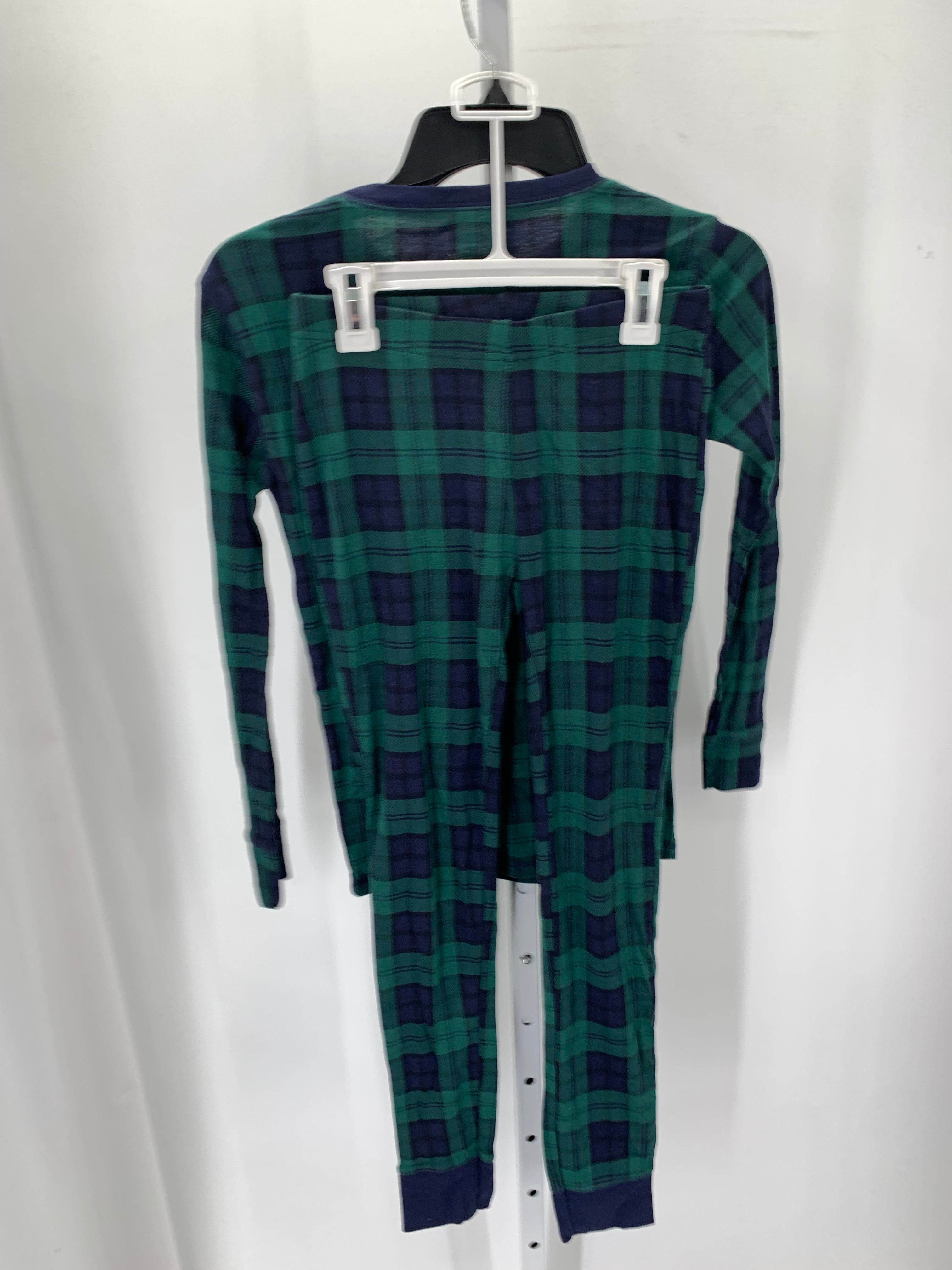 GREEN PLAID PJS