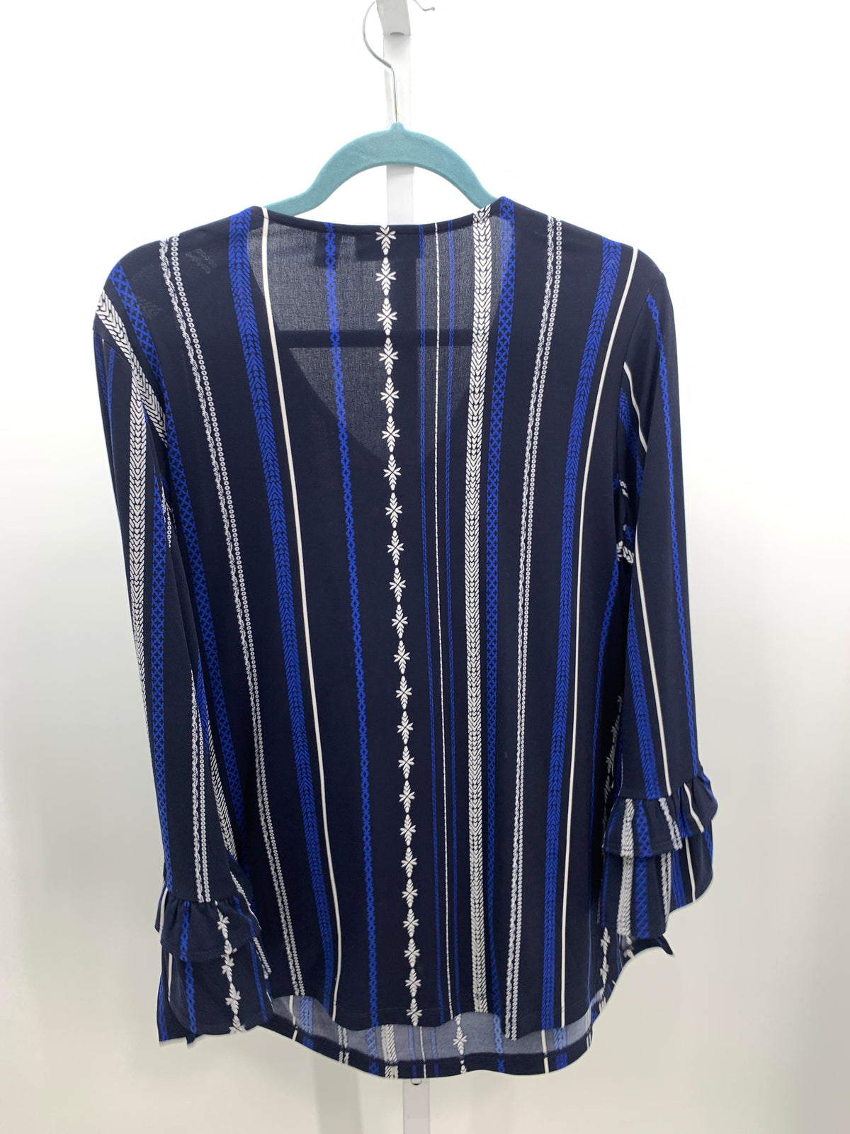 Susan Graver Size Medium Misses 3/4 Sleeve Shirt