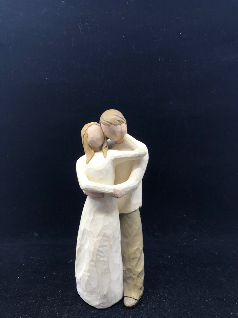 WILLOW TREE TOGETHER MAN AND WOMAN FIGURE.