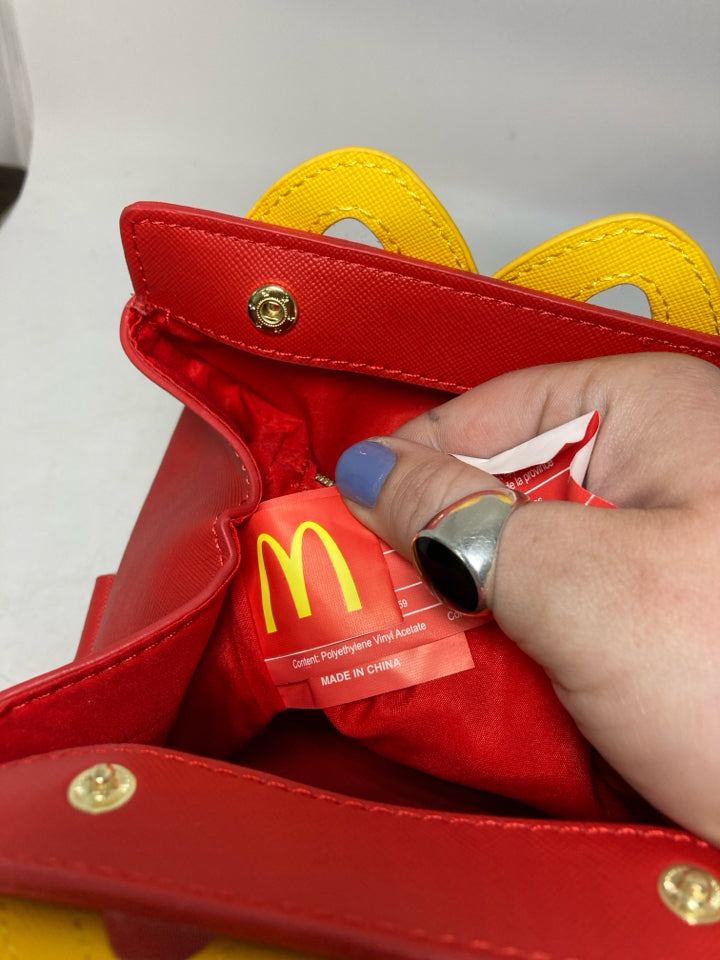 McDonald's 2022 Mad Engine Happy Meal Crossbody Bag - New With Tags