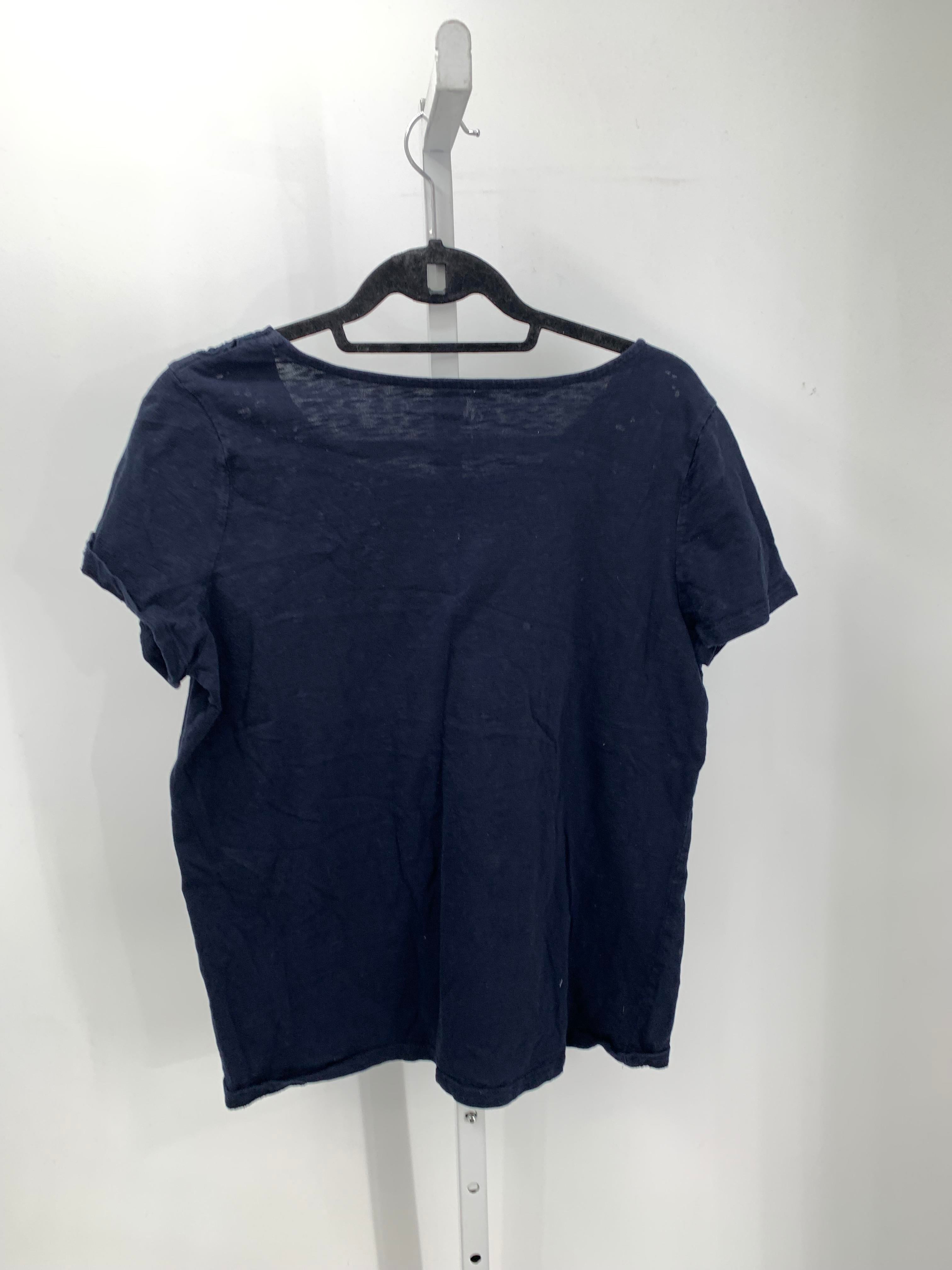 Talbots Size 1X Womens Short Sleeve Shirt