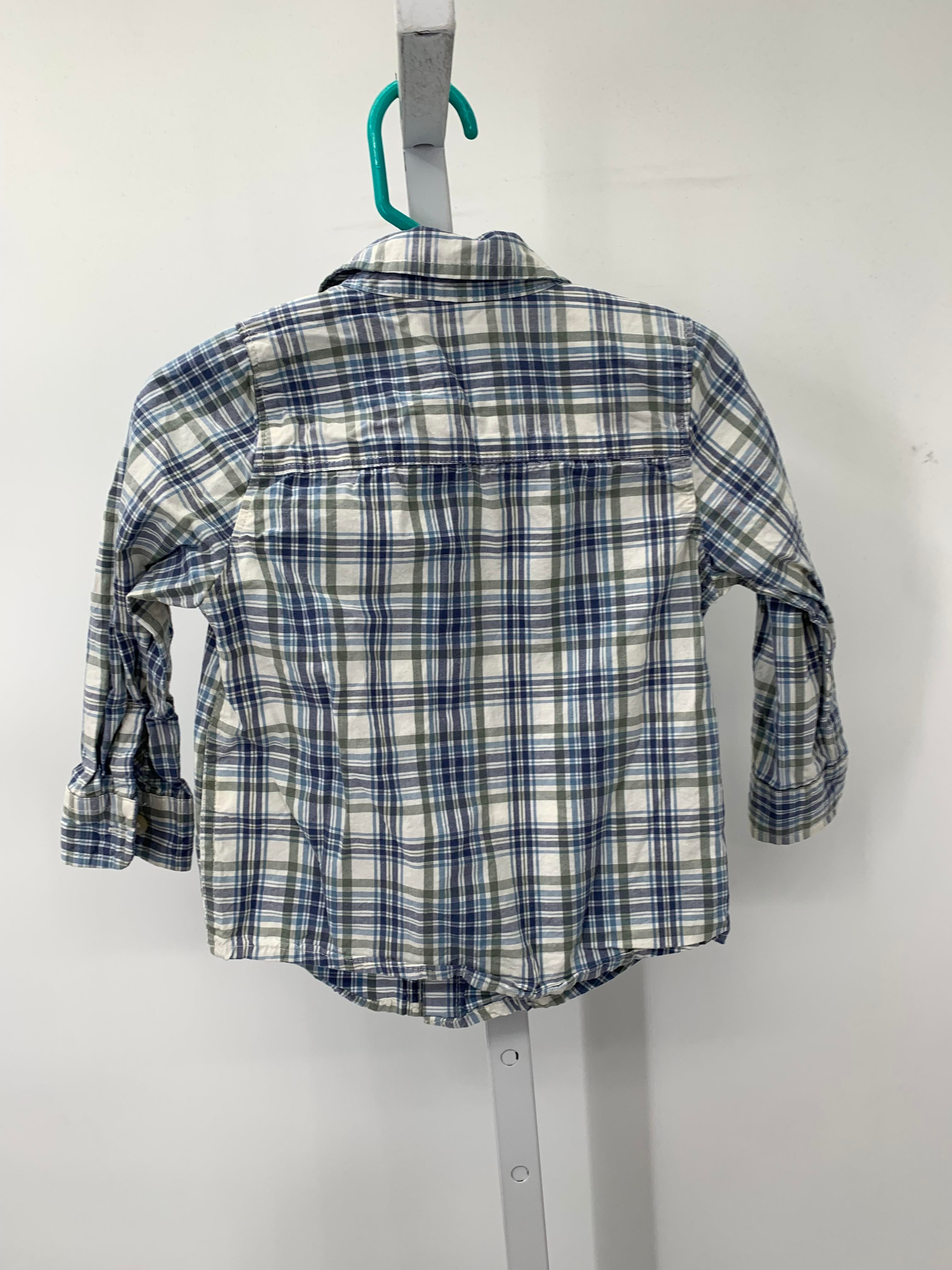 PLAID BTN DOWN