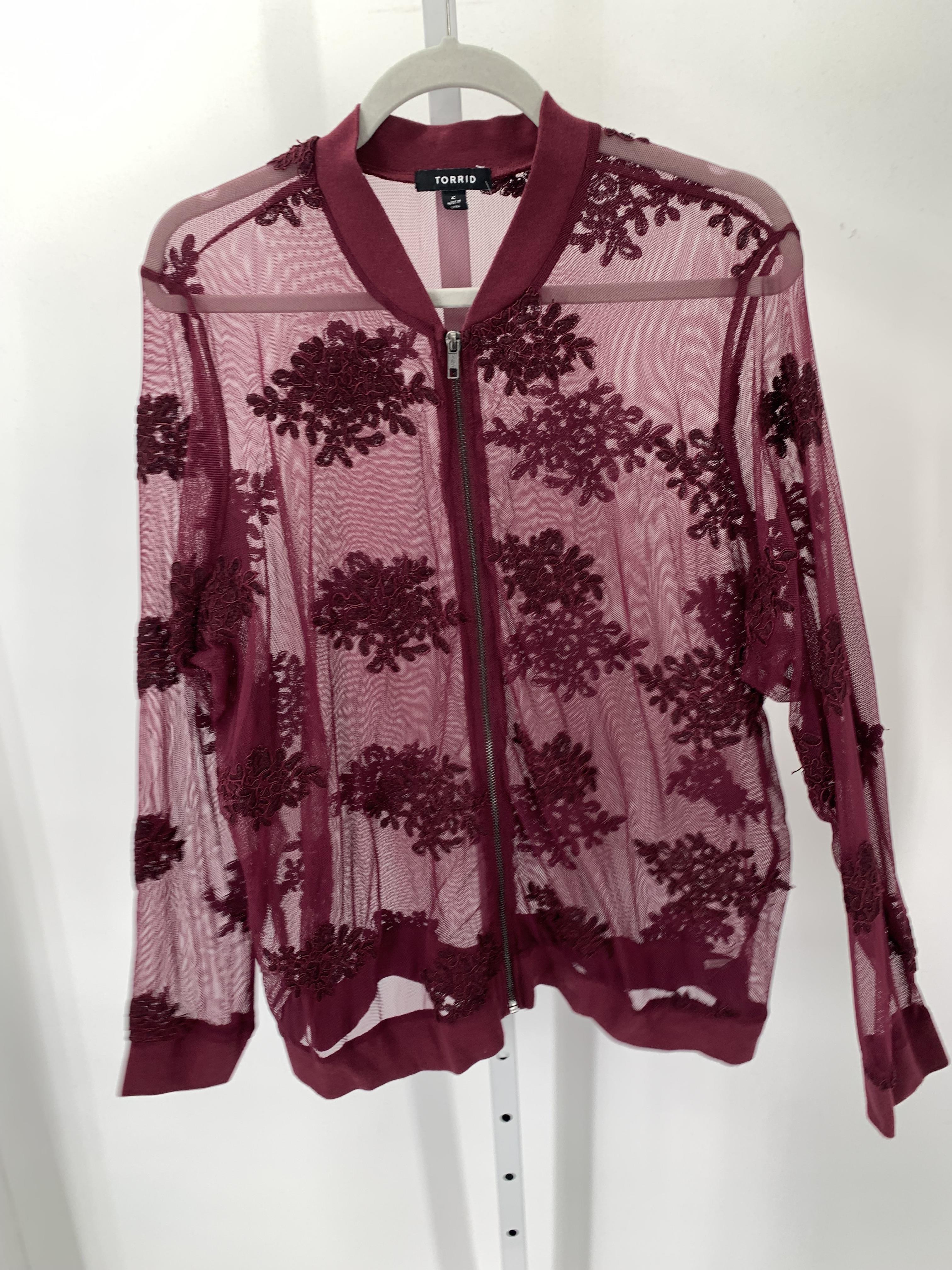 Torrid Size 2X Womens Lightweight Jacket